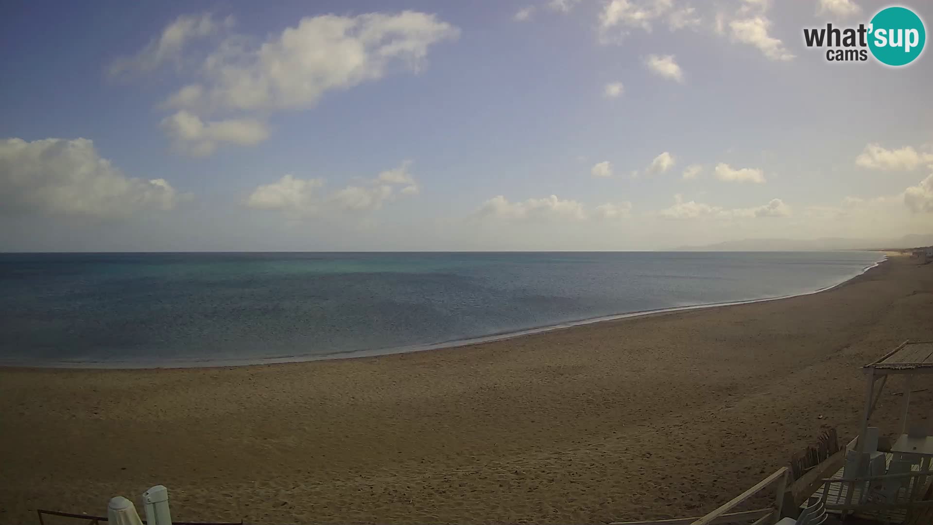 Webcam en direct Plage de Platamona – Sassari – Sardaigne – Italie