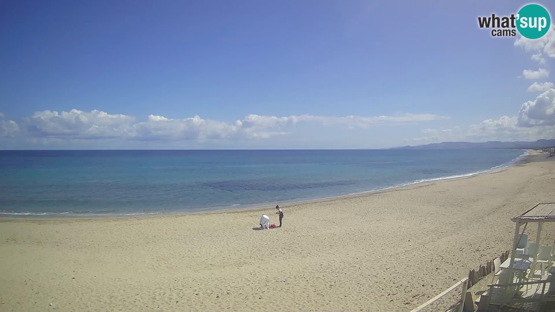 Spletna kamera v živo plaža Platamona – Sassari – Sardinija – Italija