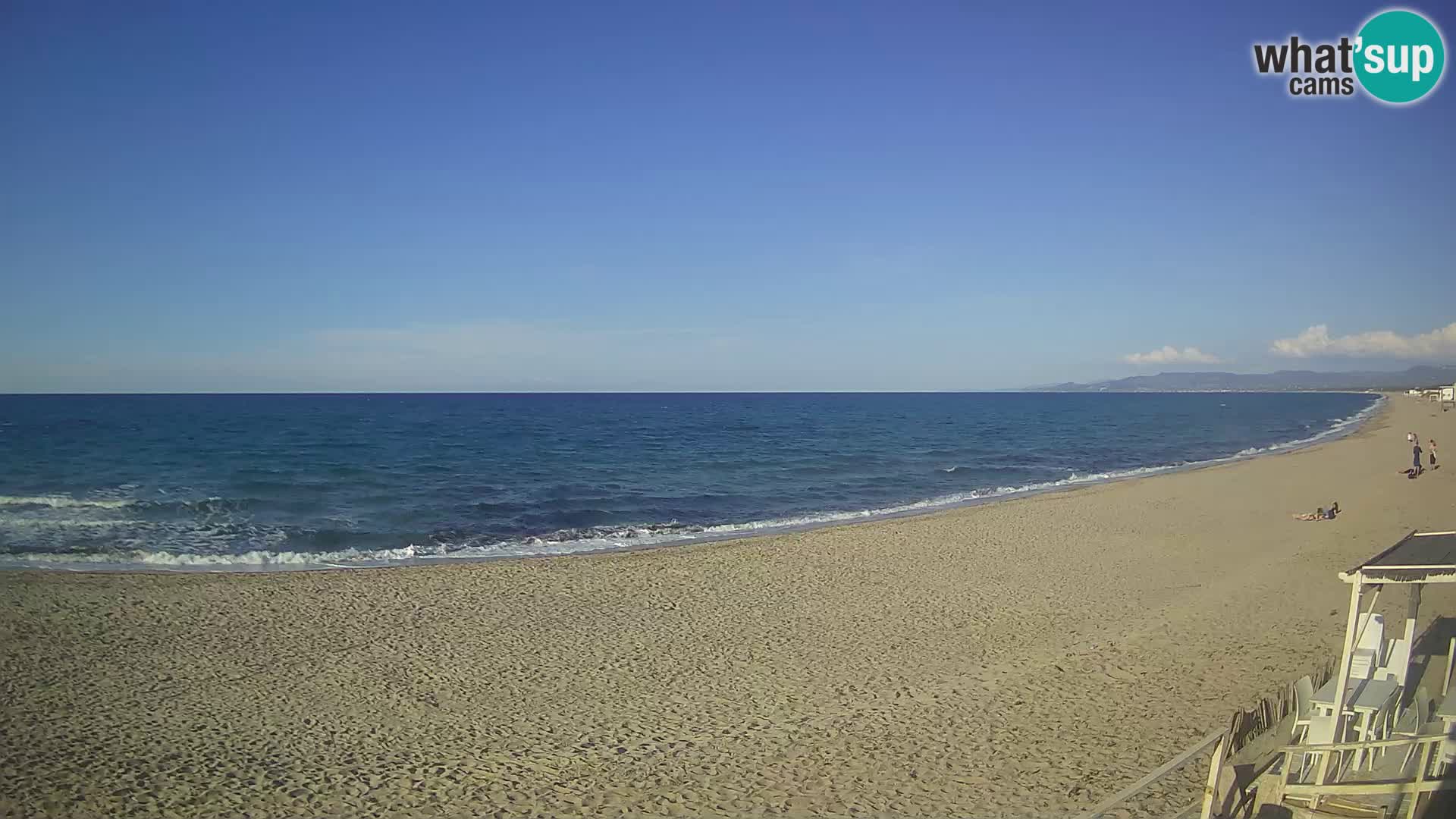 Spletna kamera v živo plaža Platamona – Sassari – Sardinija – Italija