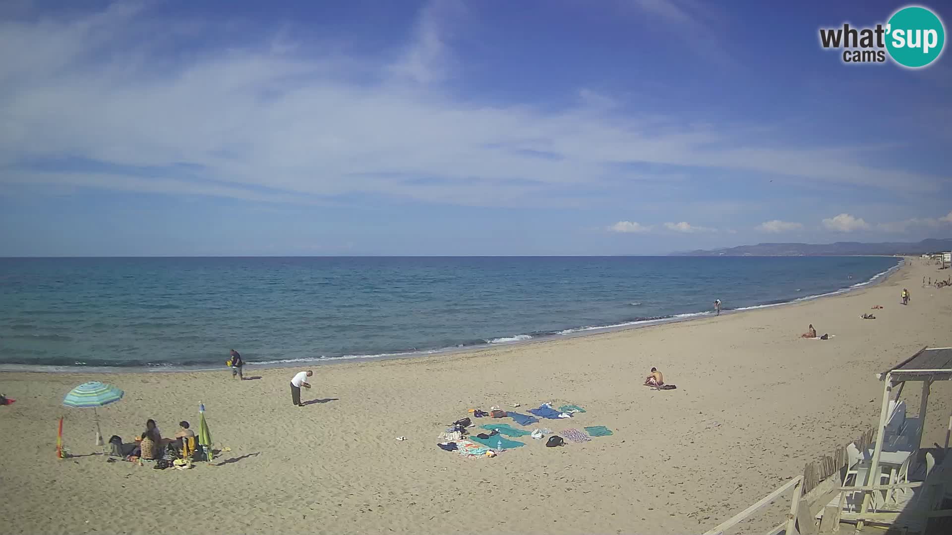Live-Webcam Strand von Platamona – Sassari – Sardinien – Italien