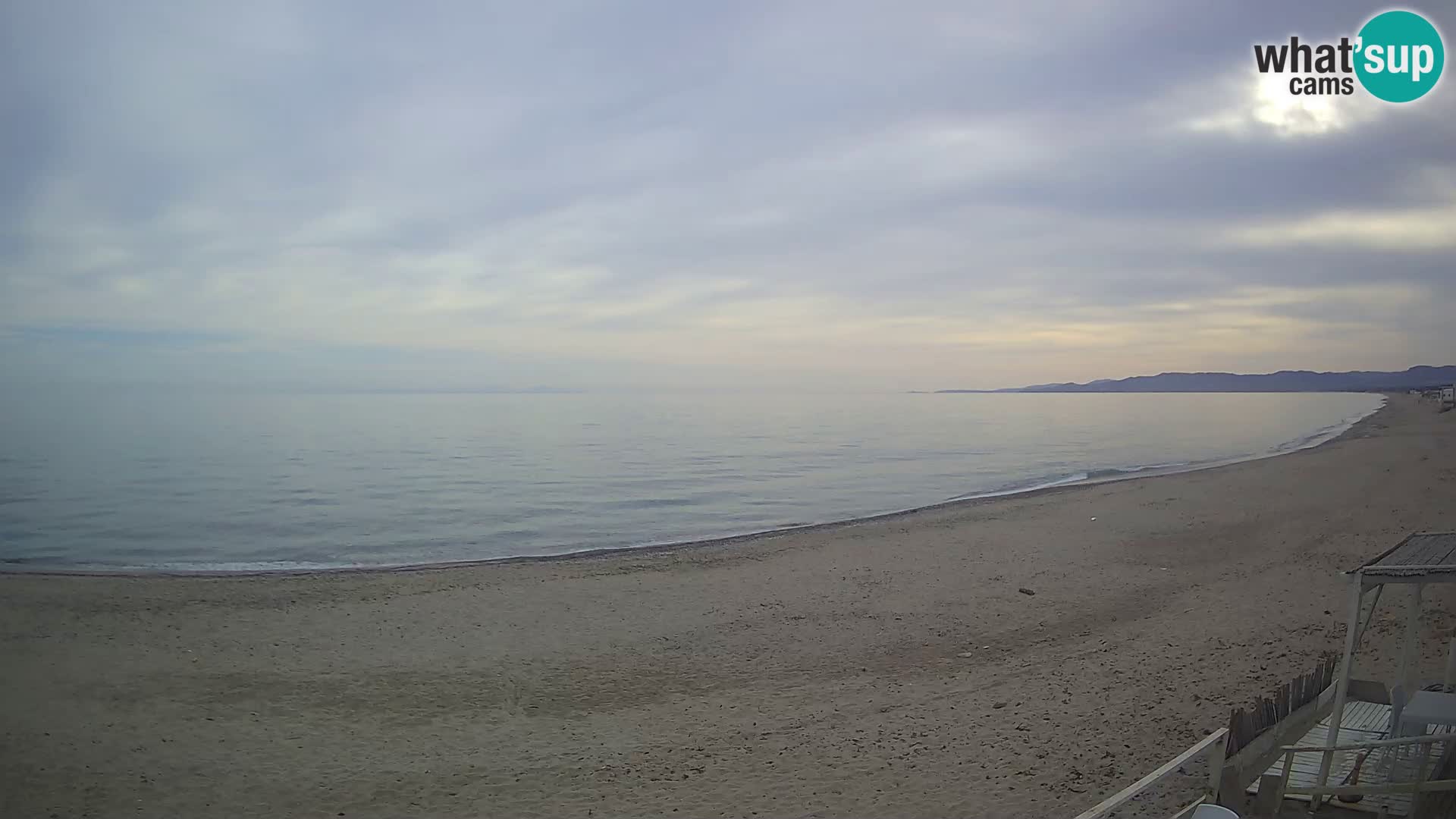 Spletna kamera v živo plaža Platamona – Sassari – Sardinija – Italija
