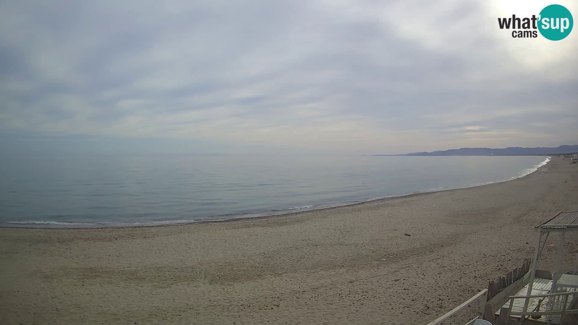 Spletna kamera v živo plaža Platamona – Sassari – Sardinija – Italija