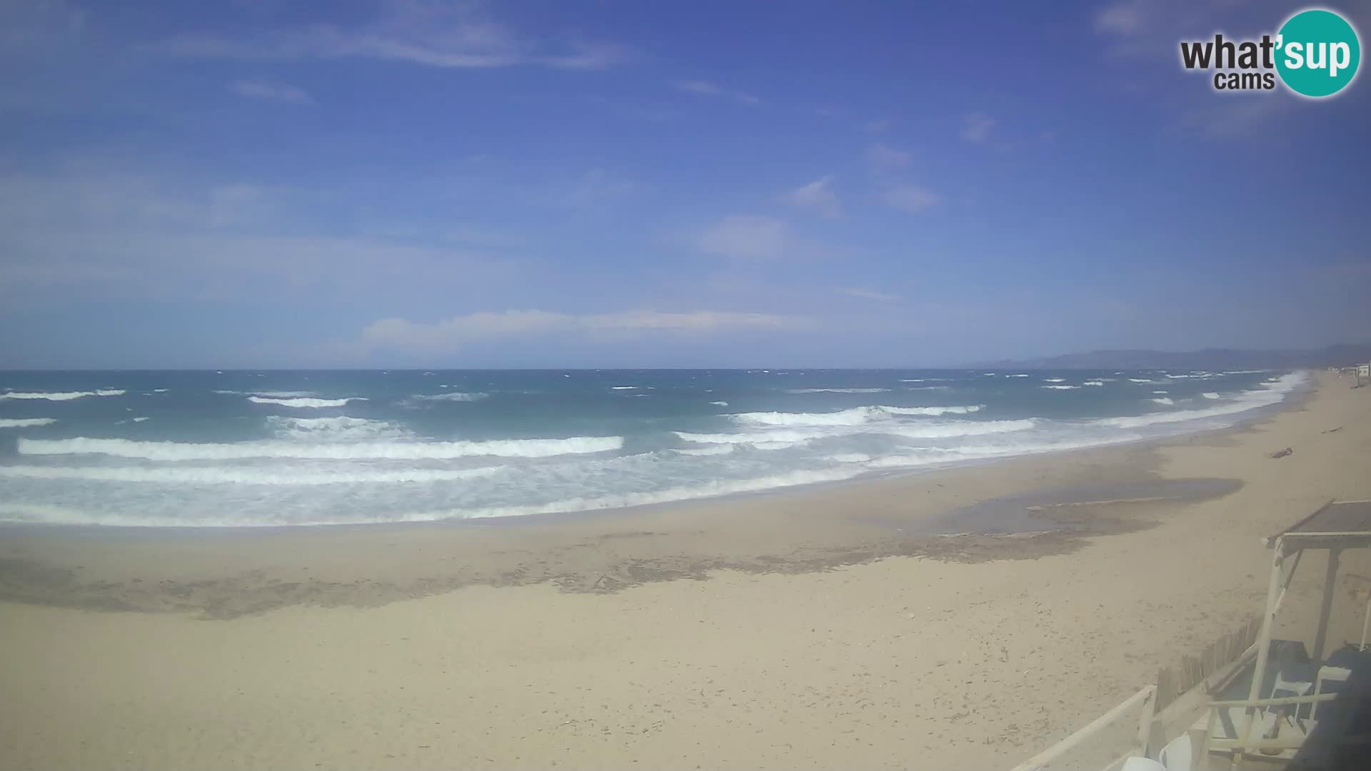 Spletna kamera v živo plaža Platamona – Sassari – Sardinija – Italija