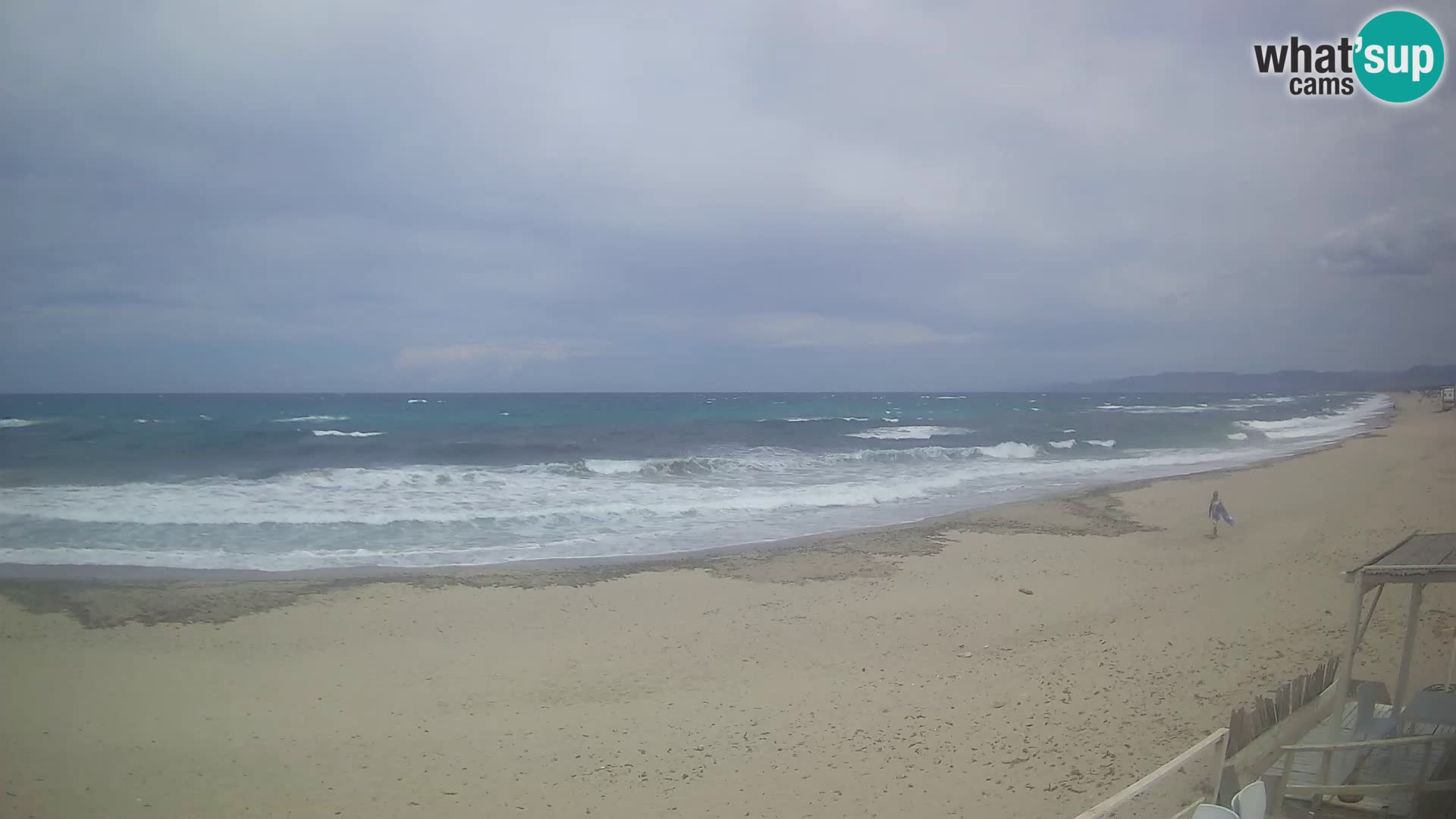 Spletna kamera v živo plaža Platamona – Sassari – Sardinija – Italija
