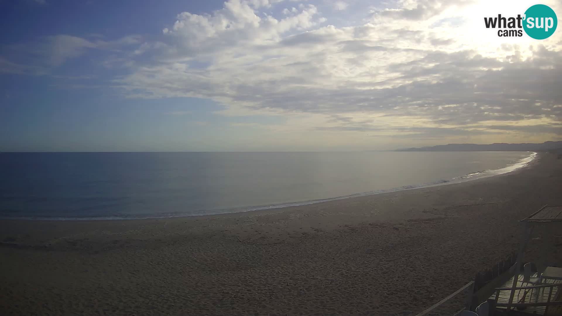 Webcam en direct Plage de Platamona – Sassari – Sardaigne – Italie