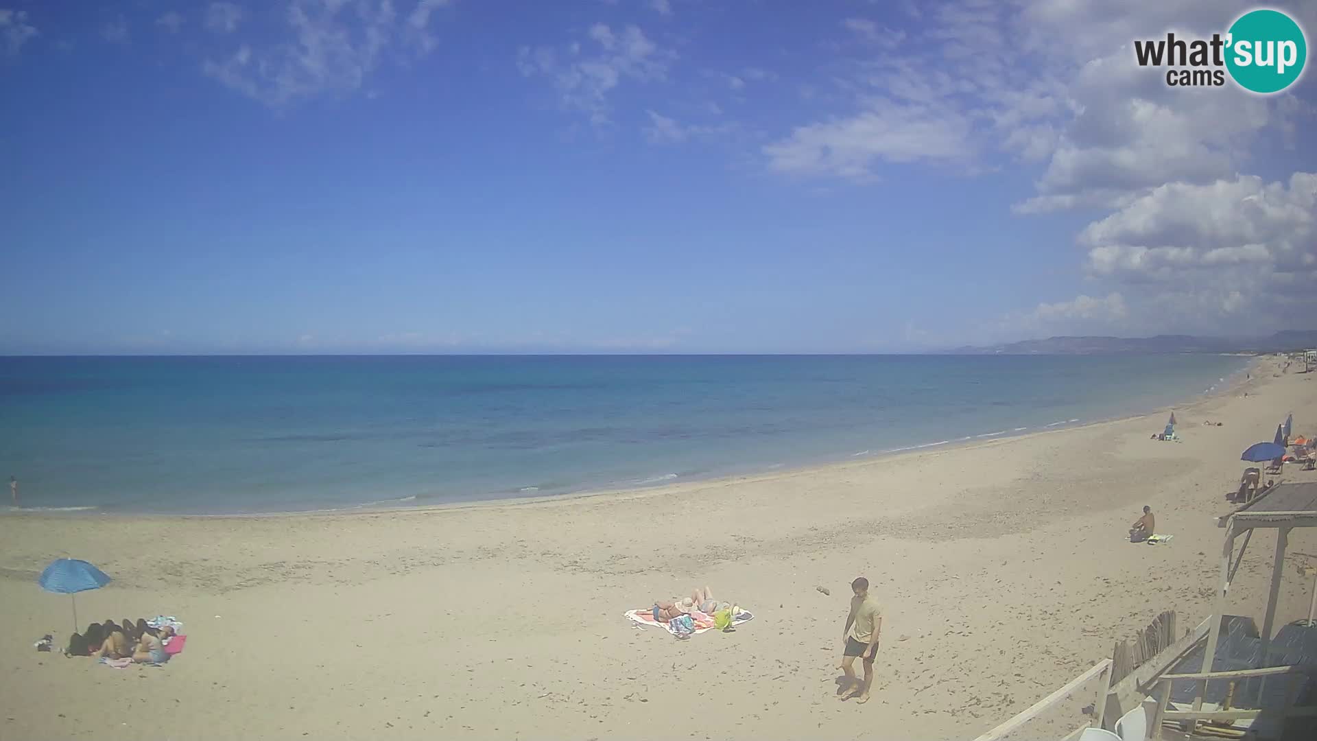 Webcam en direct Plage de Platamona – Sassari – Sardaigne – Italie