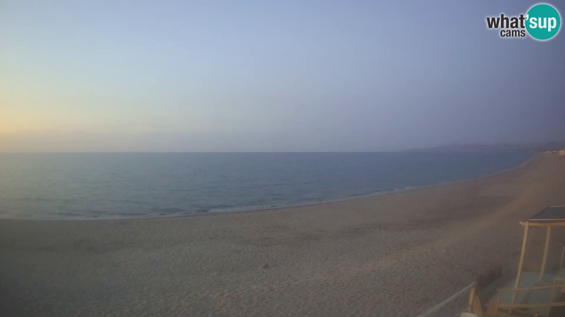 Spletna kamera v živo plaža Platamona – Sassari – Sardinija – Italija