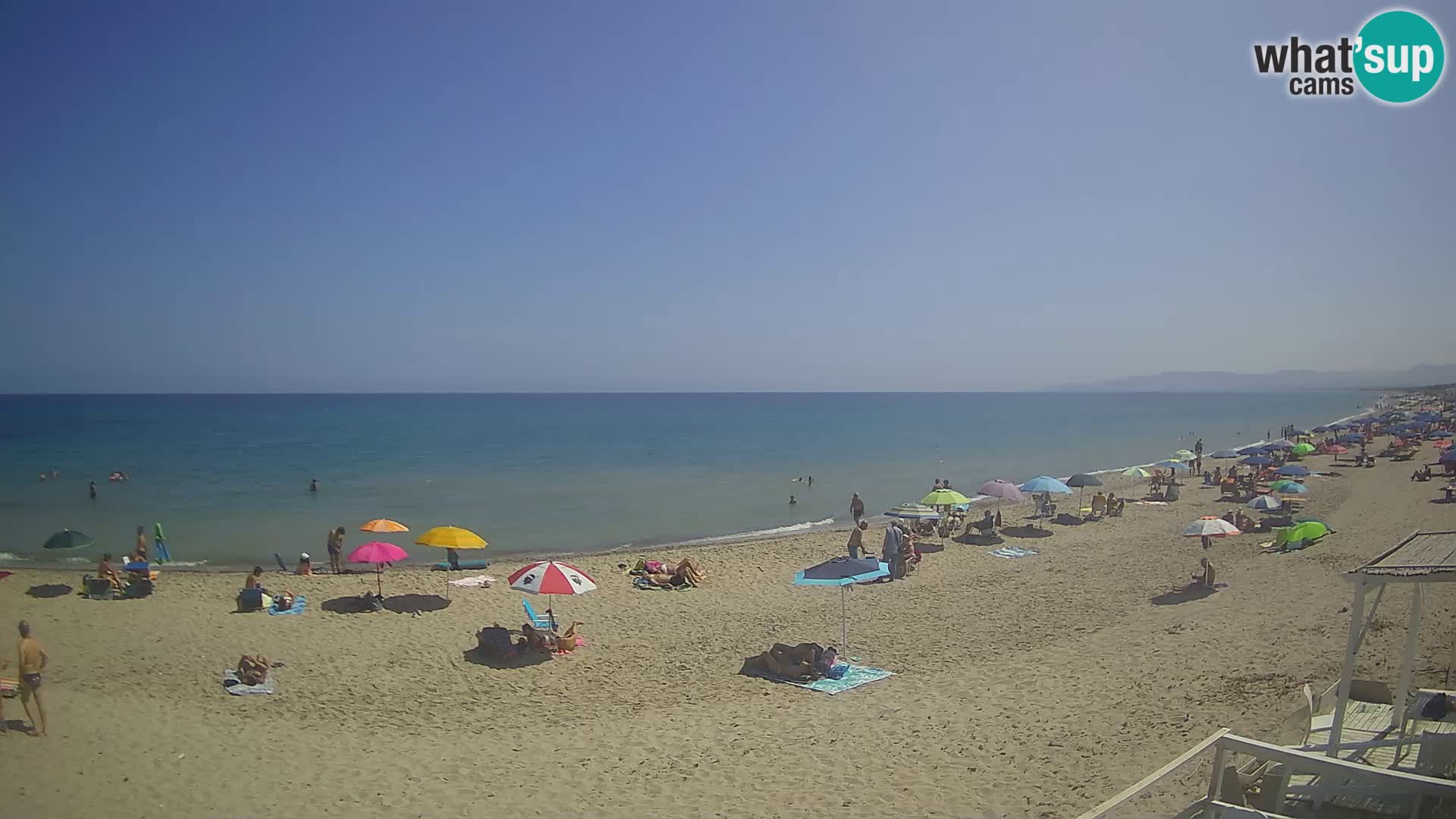 Spletna kamera v živo plaža Platamona – Sassari – Sardinija – Italija