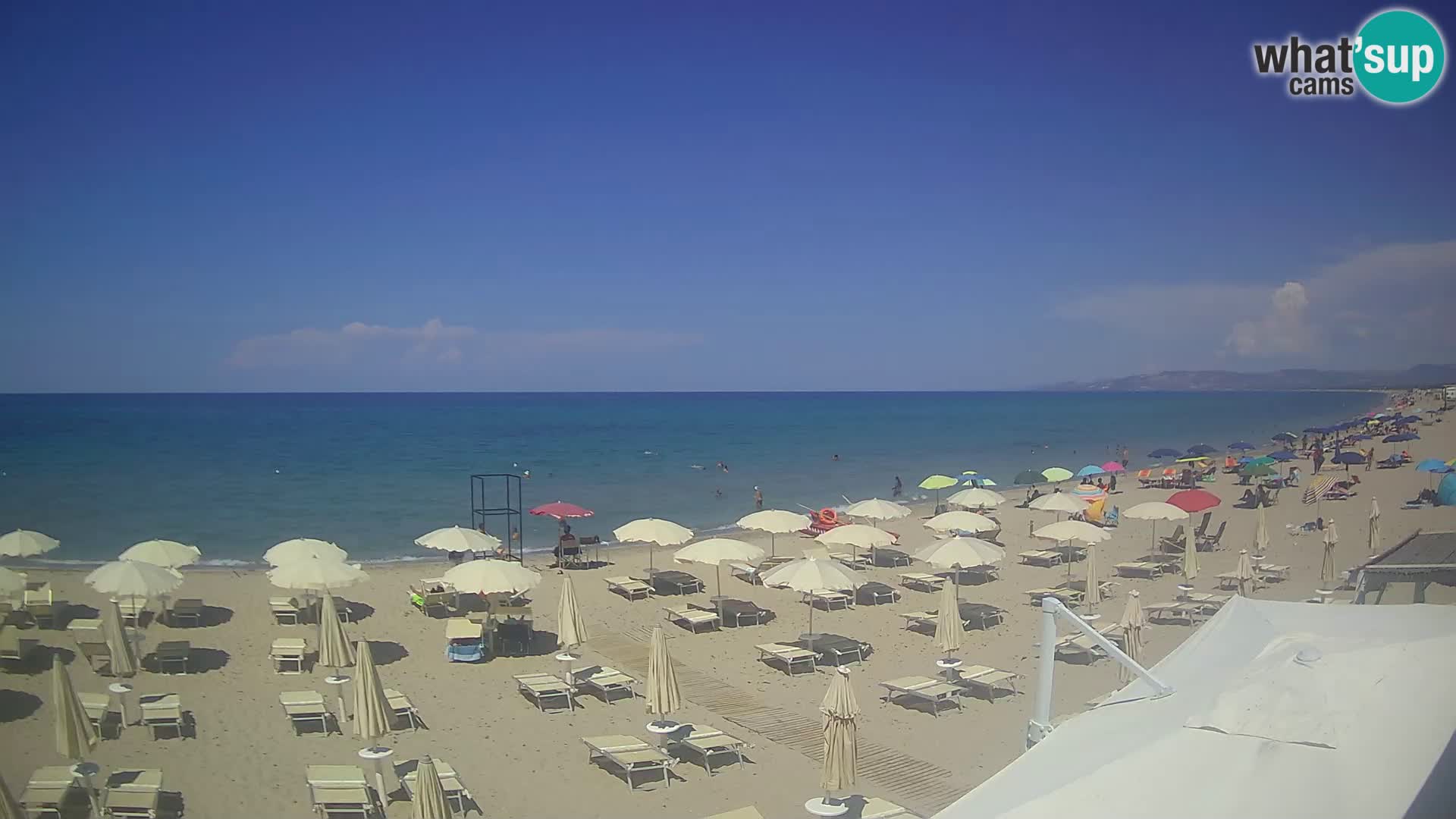Webcam en direct Plage de Platamona – Sassari – Sardaigne – Italie