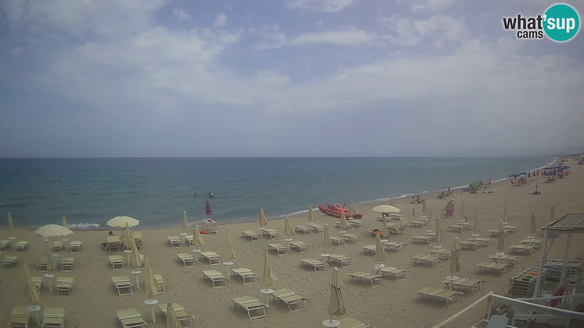 Webcam en direct Plage de Platamona – Sassari – Sardaigne – Italie