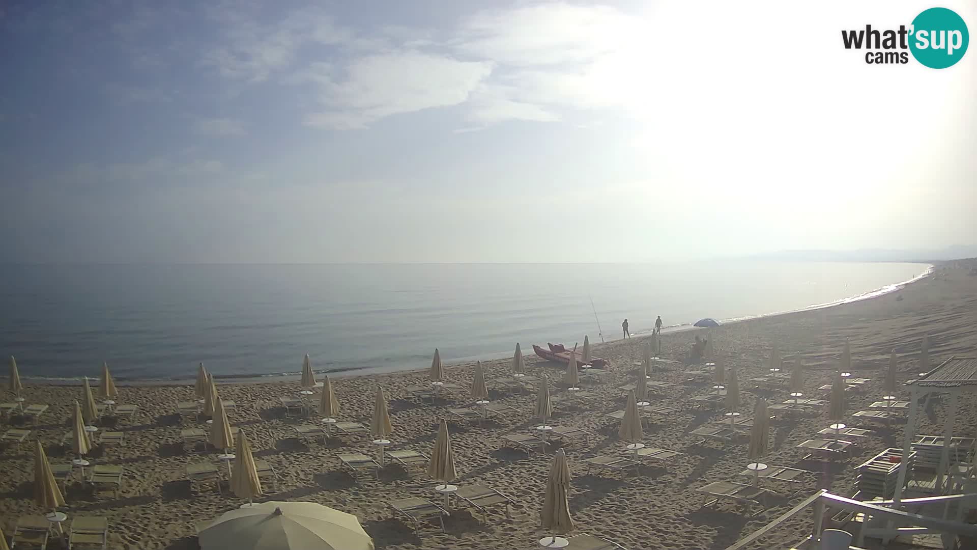 Spletna kamera v živo plaža Platamona – Sassari – Sardinija – Italija