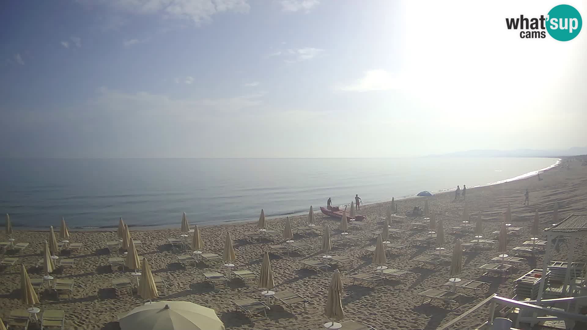 Webcam en direct Plage de Platamona – Sassari – Sardaigne – Italie