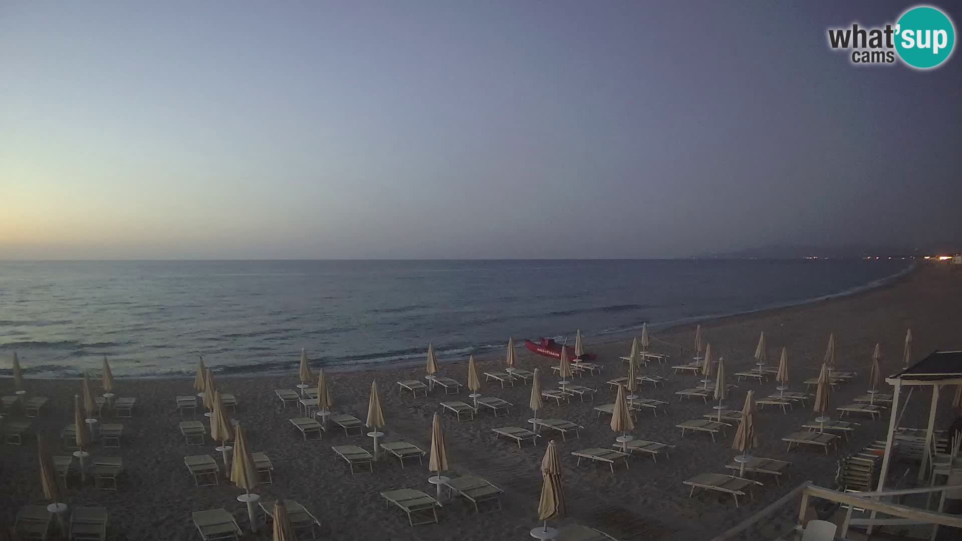 Webcam en direct Plage de Platamona – Sassari – Sardaigne – Italie