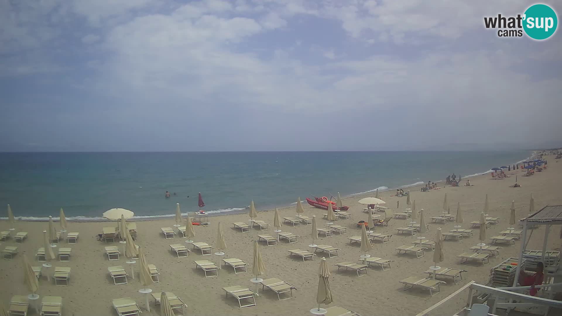 Spletna kamera v živo plaža Platamona – Sassari – Sardinija – Italija