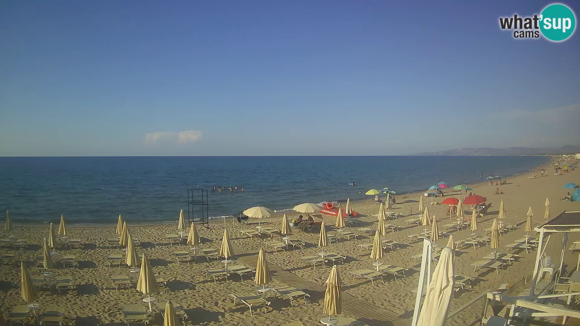 Spletna kamera v živo plaža Platamona – Sassari – Sardinija – Italija