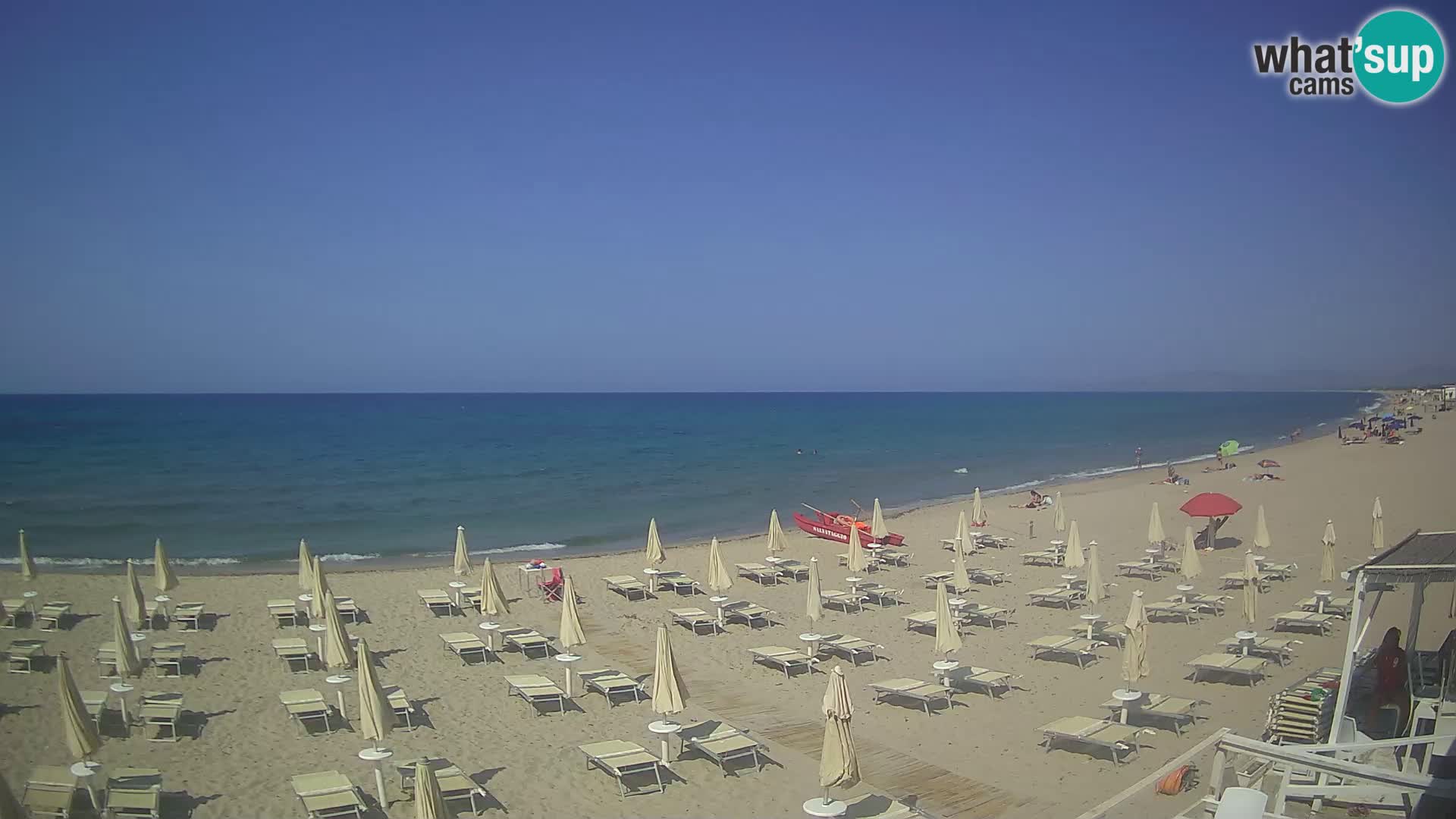 Live-Webcam Strand von Platamona – Sassari – Sardinien – Italien