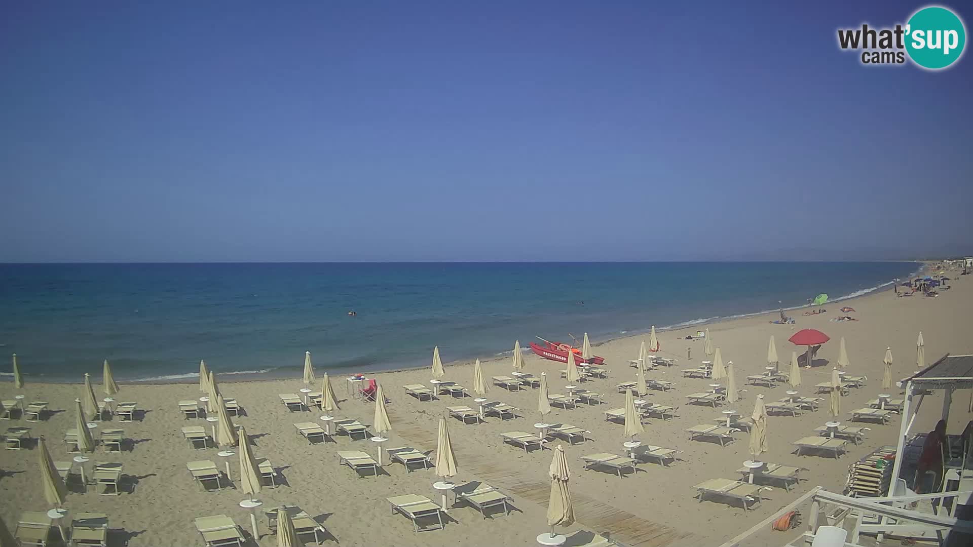 Webcam en direct Plage de Platamona – Sassari – Sardaigne – Italie