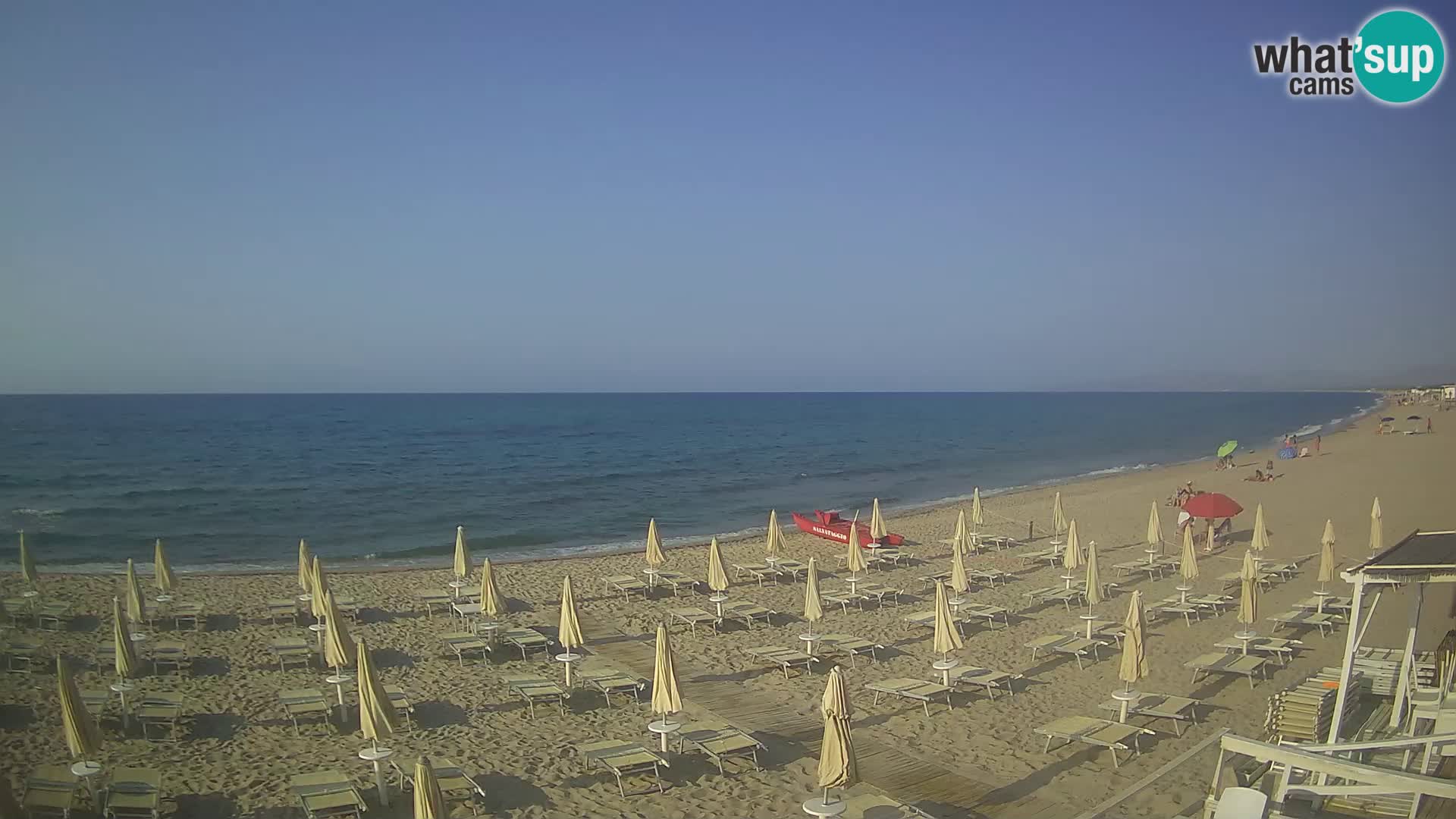 Spletna kamera v živo plaža Platamona – Sassari – Sardinija – Italija