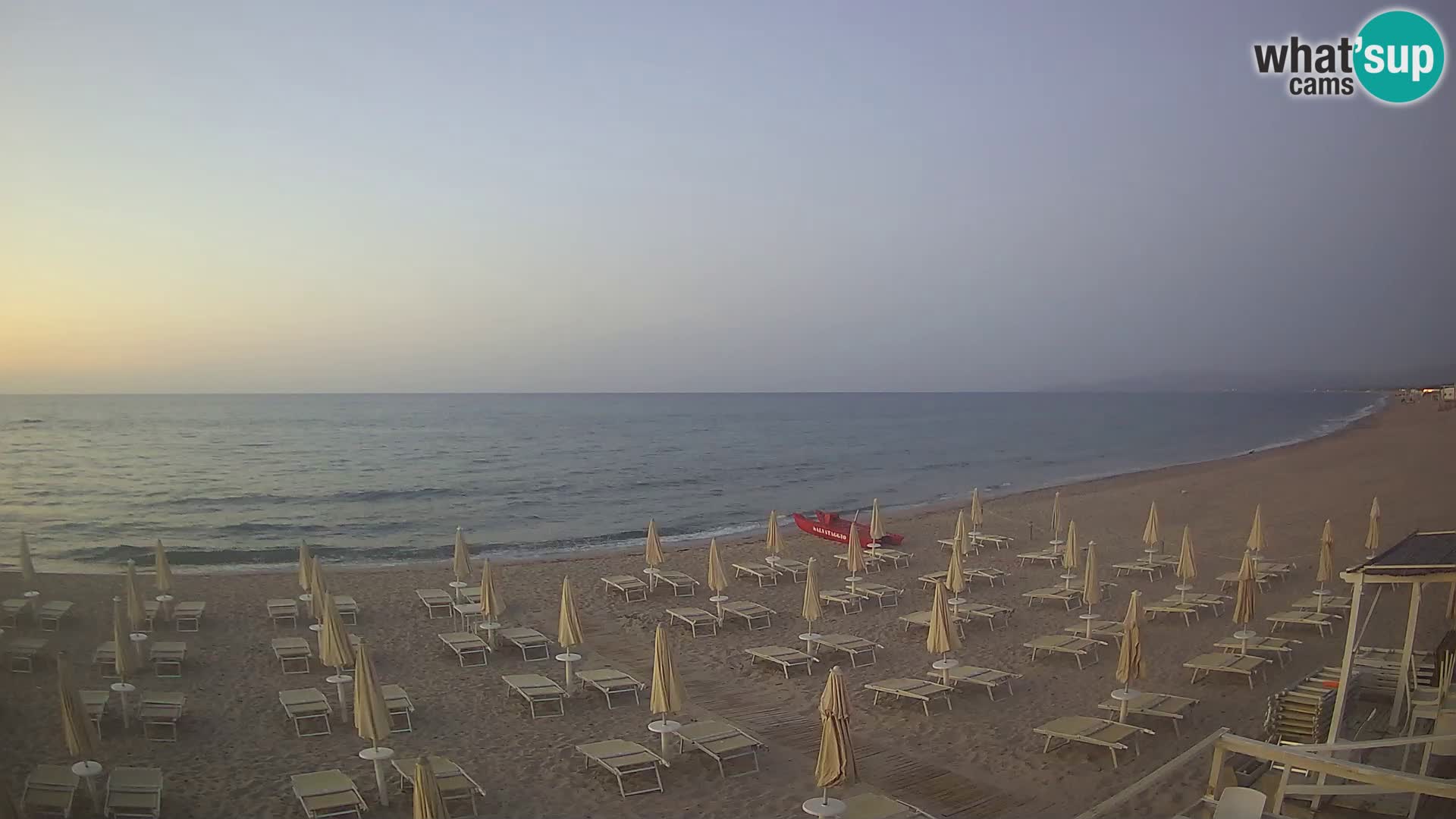 Spletna kamera v živo plaža Platamona – Sassari – Sardinija – Italija