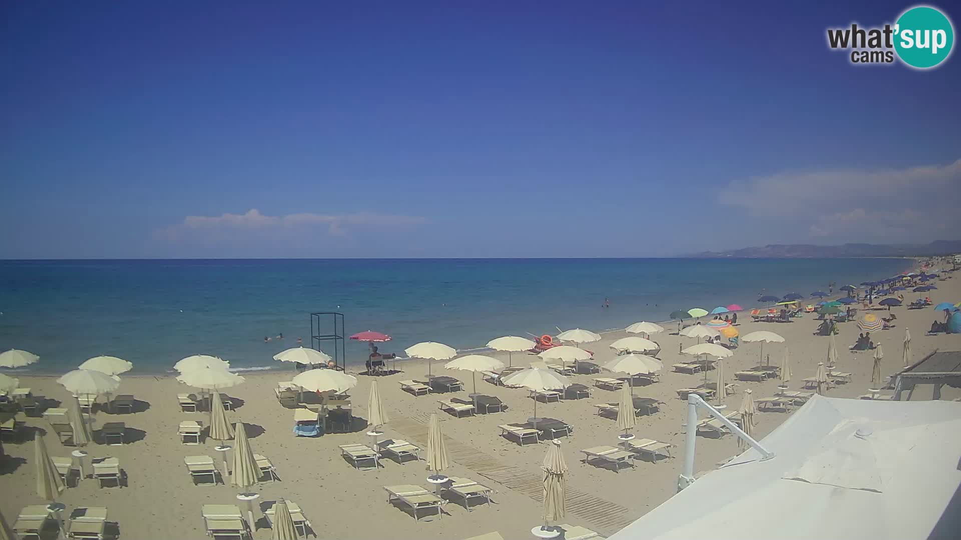 Spletna kamera v živo plaža Platamona – Sassari – Sardinija – Italija