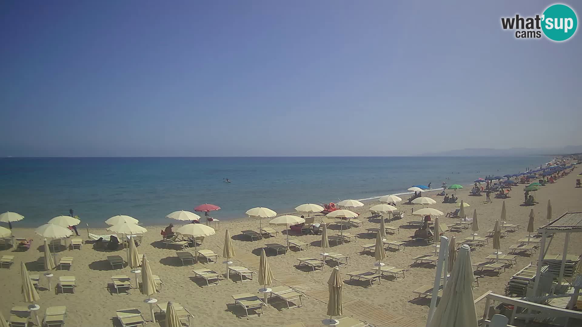 Spletna kamera v živo plaža Platamona – Sassari – Sardinija – Italija