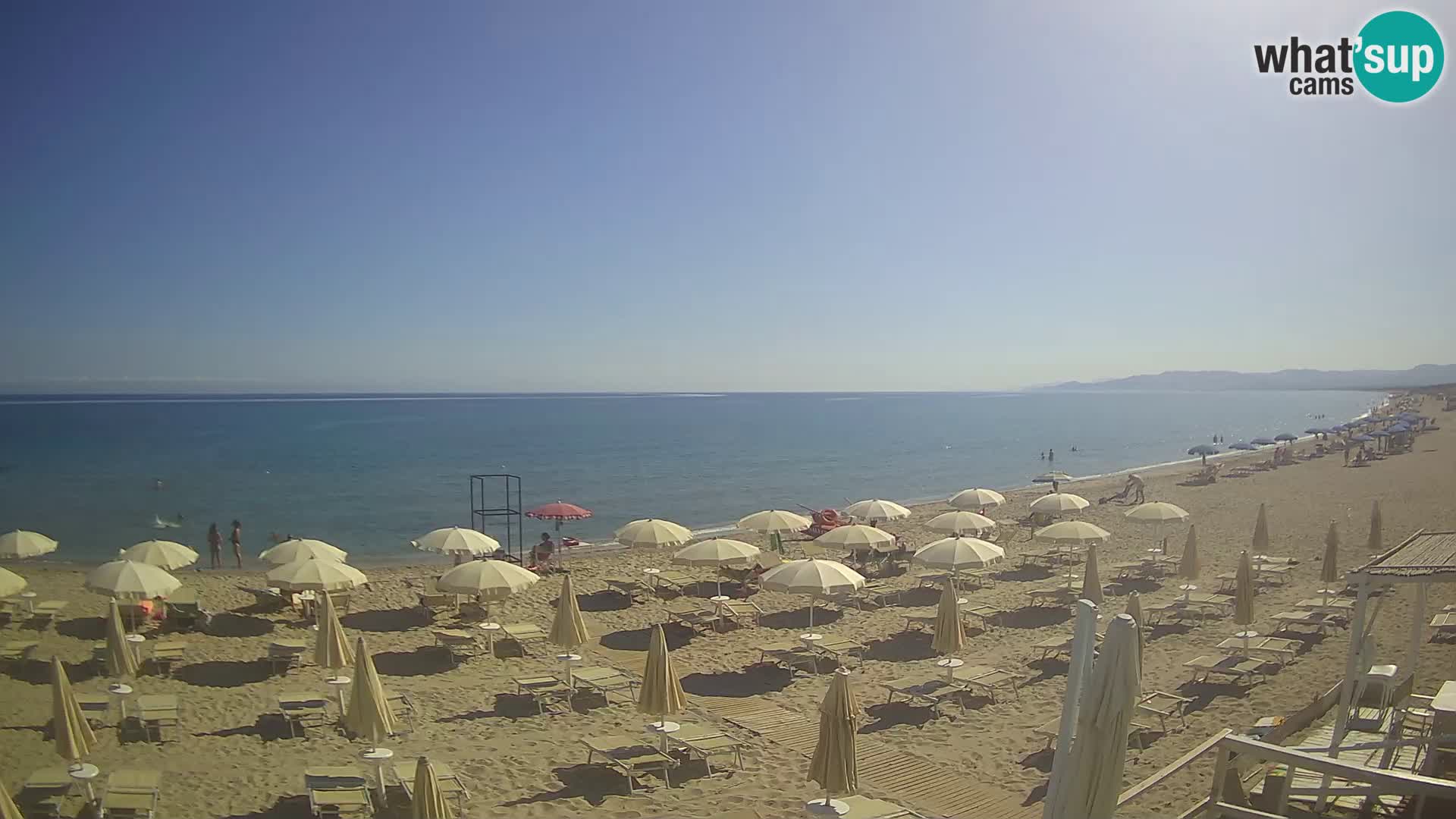 Spletna kamera v živo plaža Platamona – Sassari – Sardinija – Italija