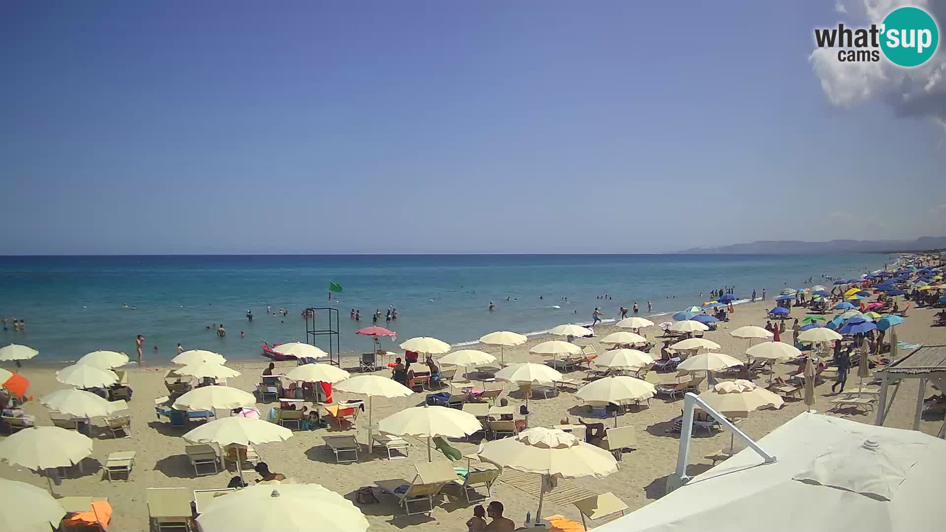 Spletna kamera v živo plaža Platamona – Sassari – Sardinija – Italija