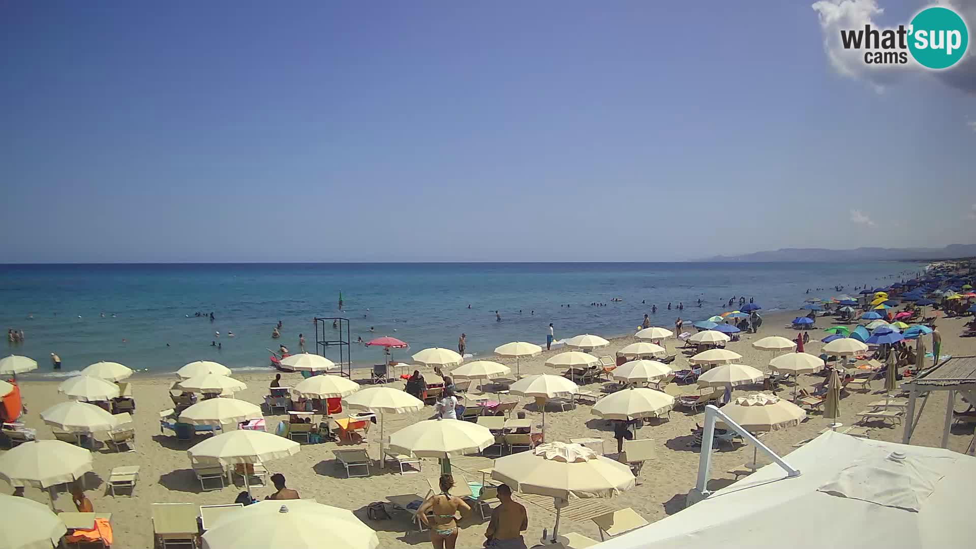 Webcam en direct Plage de Platamona – Sassari – Sardaigne – Italie