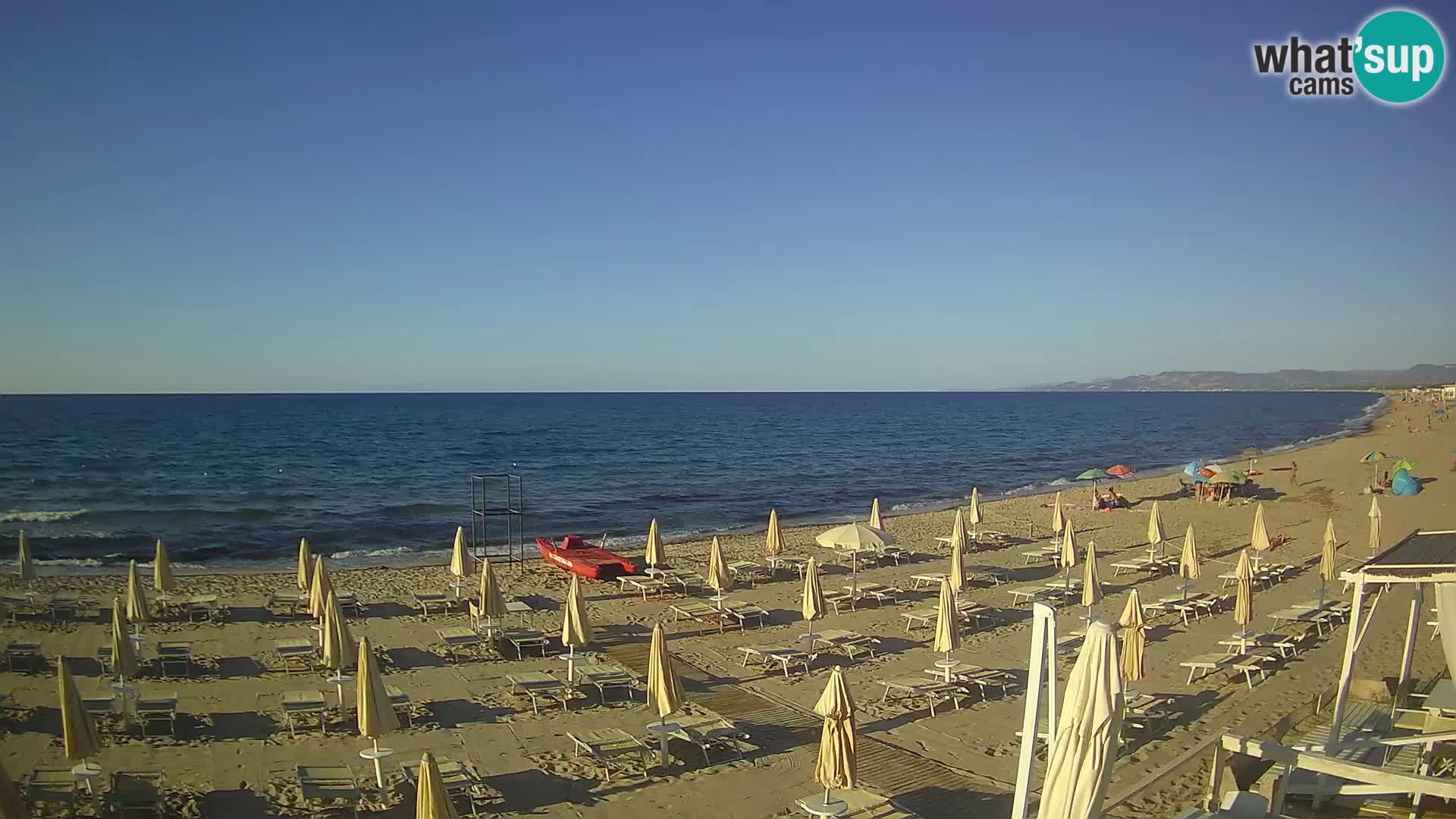 Webcam en direct Plage de Platamona – Sassari – Sardaigne – Italie