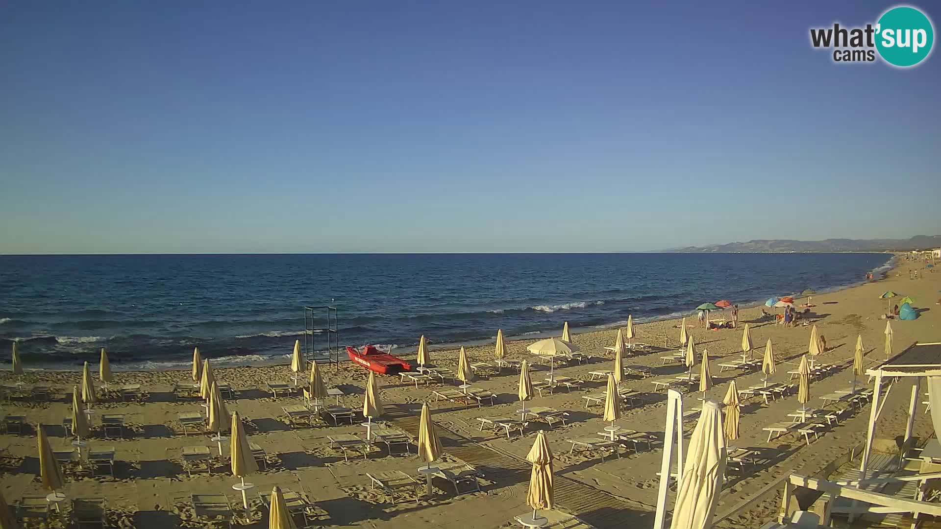 Webcam en direct Plage de Platamona – Sassari – Sardaigne – Italie