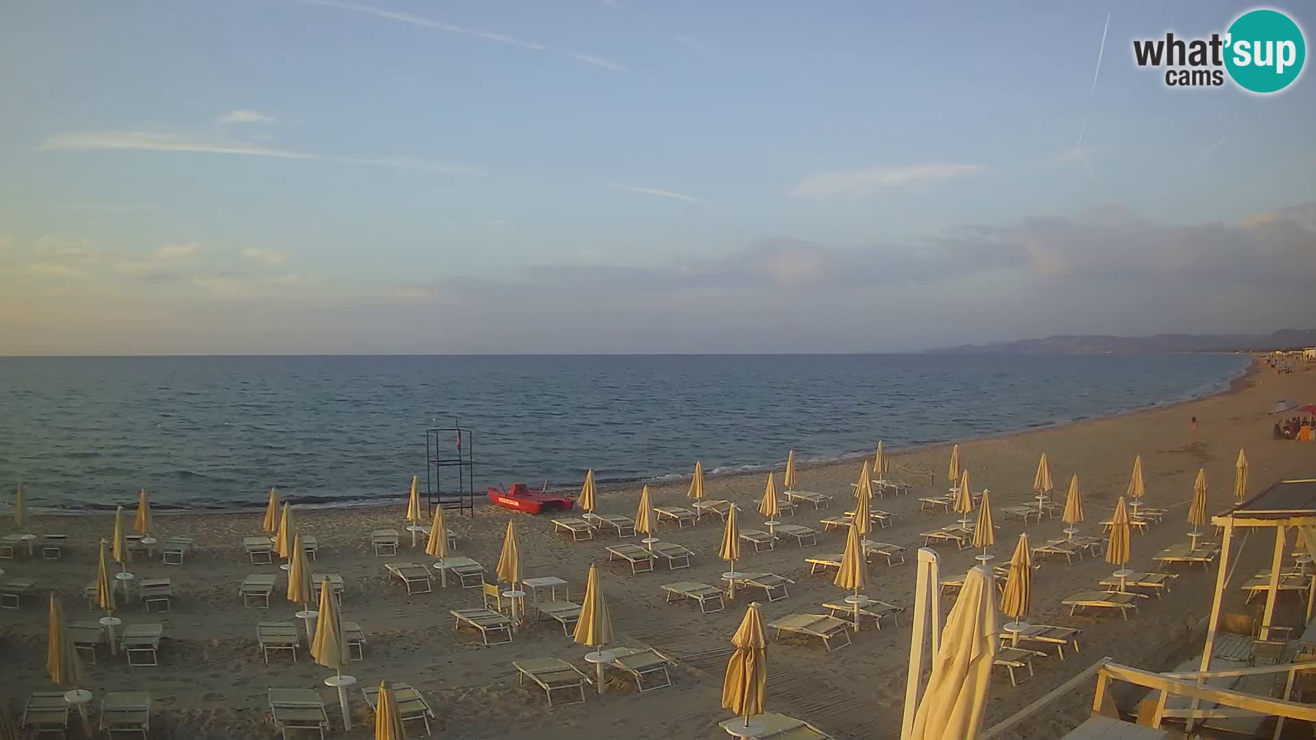Spletna kamera v živo plaža Platamona – Sassari – Sardinija – Italija