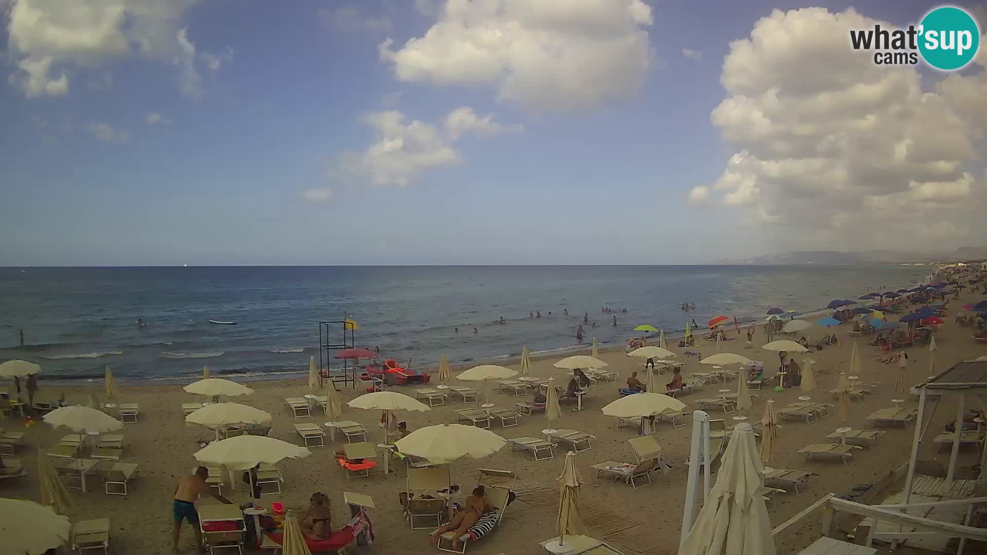 Webcam en direct Plage de Platamona – Sassari – Sardaigne – Italie