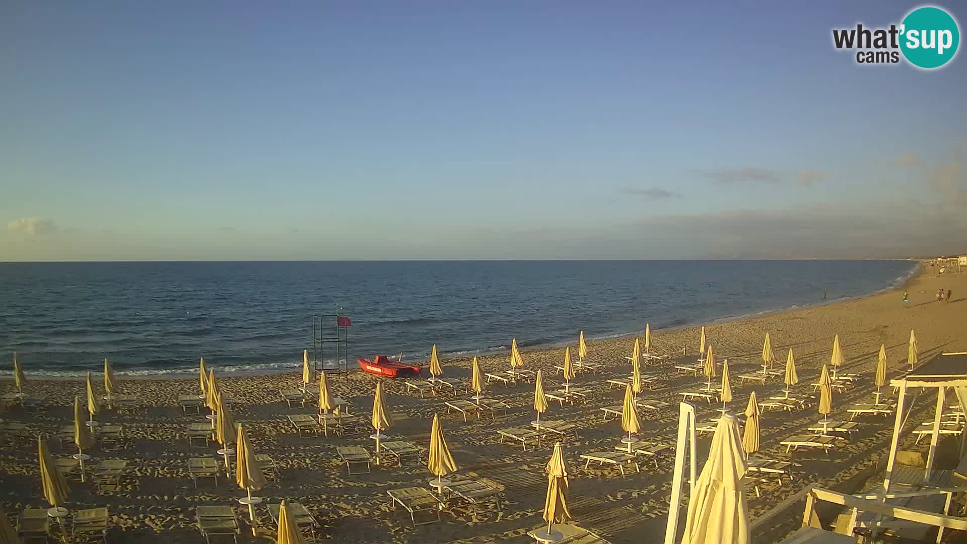 Spletna kamera v živo plaža Platamona – Sassari – Sardinija – Italija