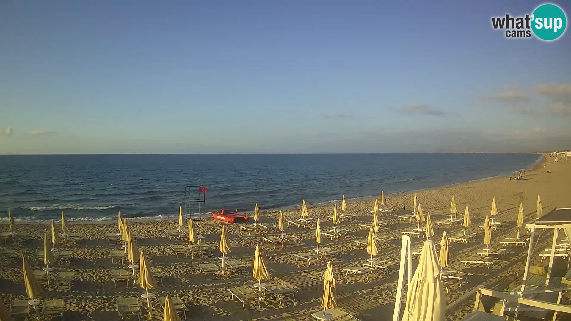 Spletna kamera v živo plaža Platamona – Sassari – Sardinija – Italija