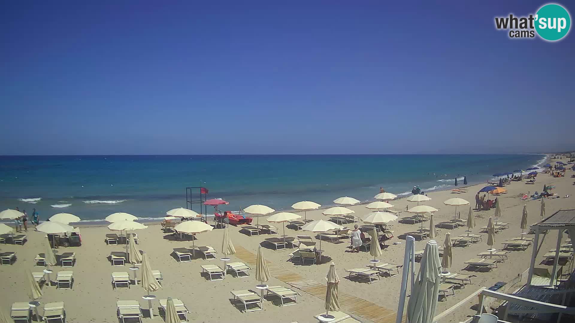 Webcam en direct Plage de Platamona – Sassari – Sardaigne – Italie