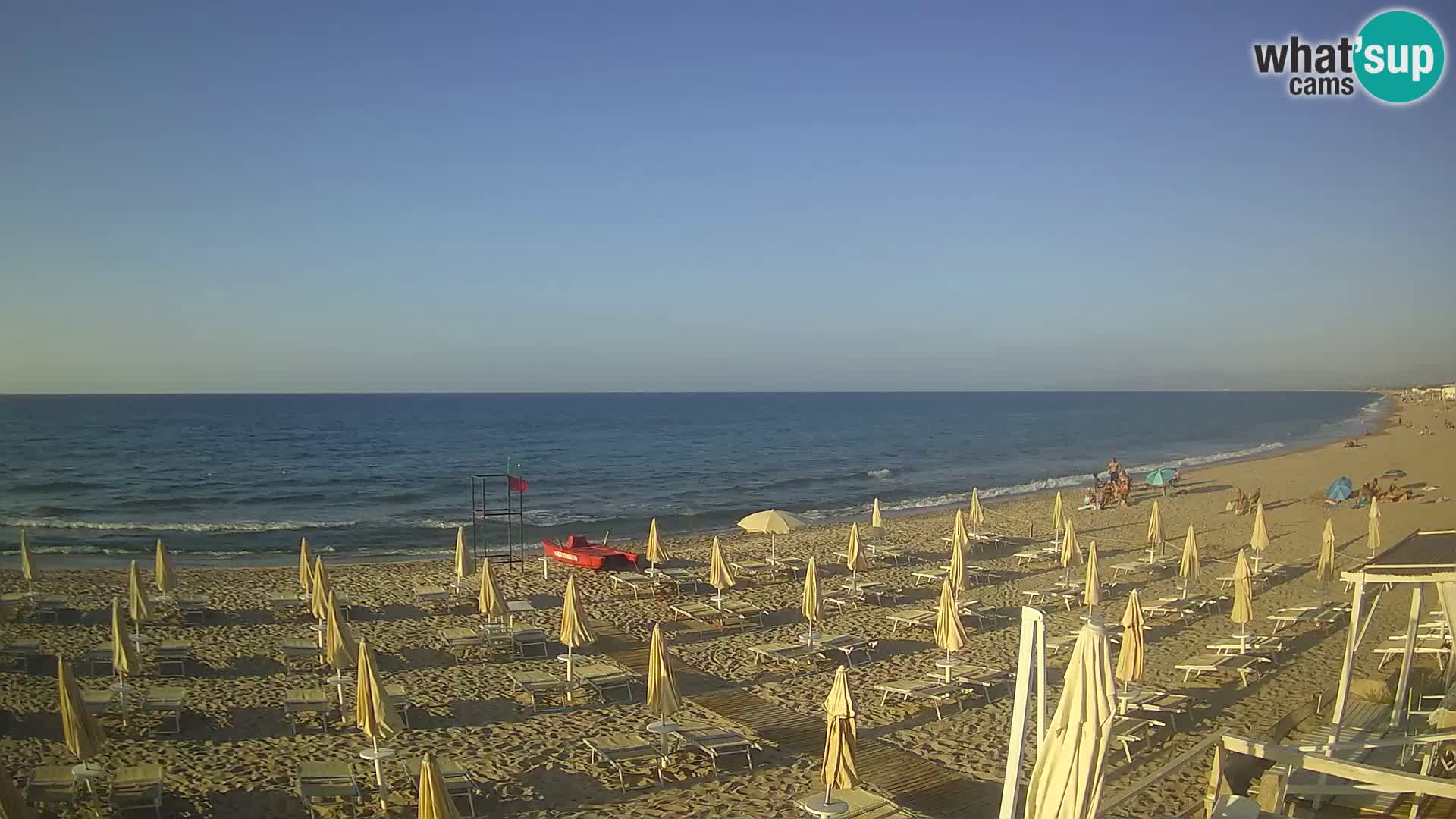 Live-Webcam Strand von Platamona – Sassari – Sardinien – Italien