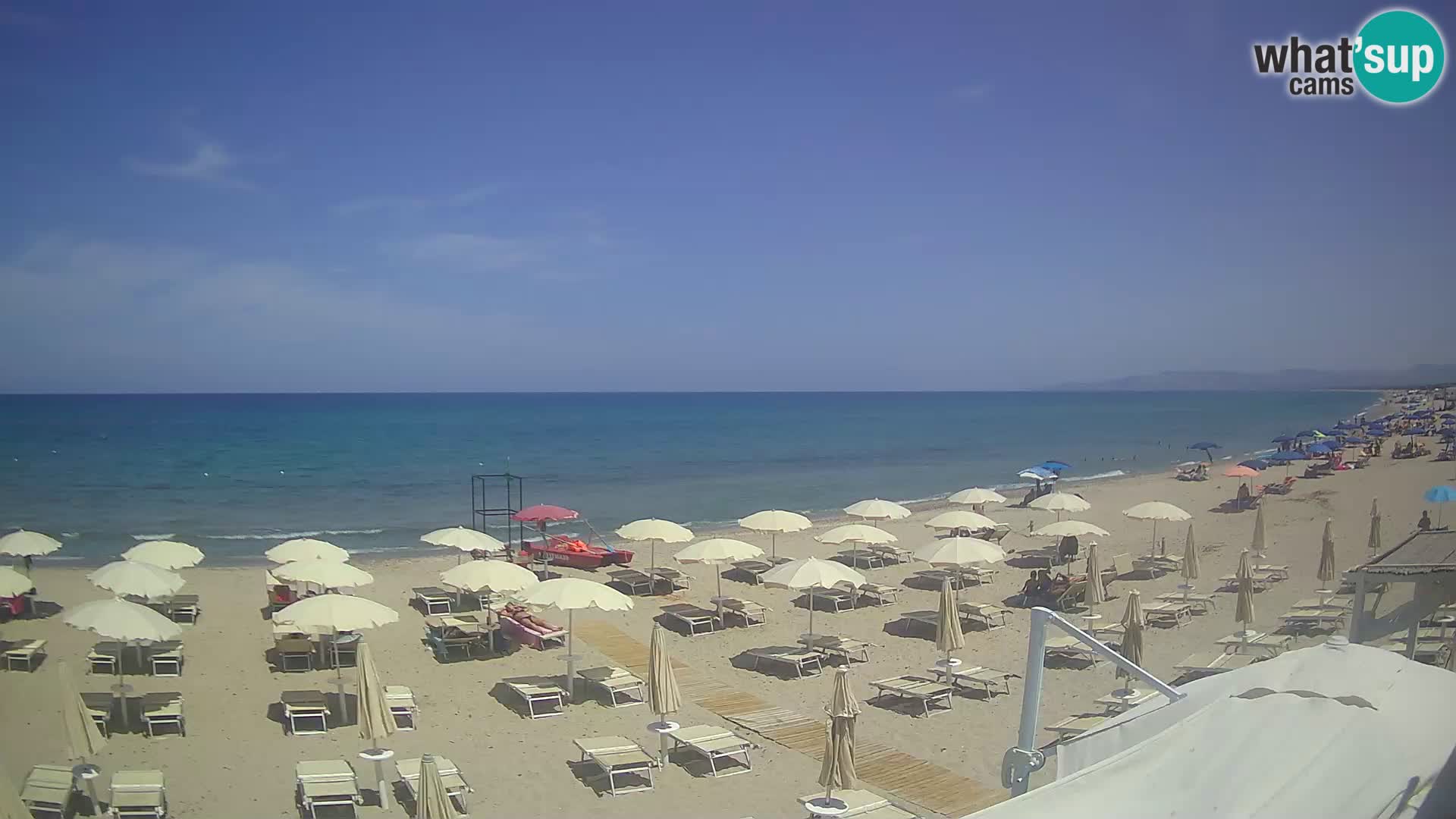 Webcam en direct Plage de Platamona – Sassari – Sardaigne – Italie