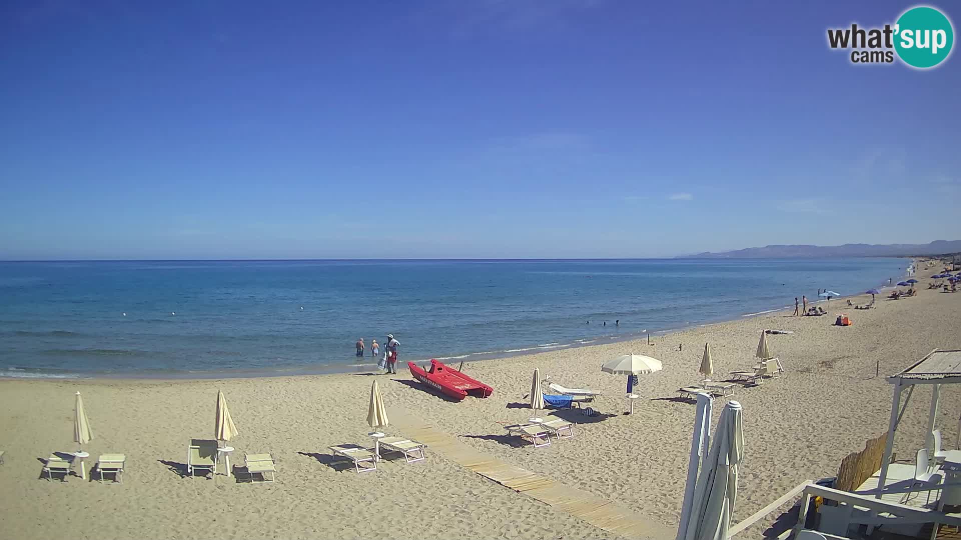 Live-Webcam Strand von Platamona – Sassari – Sardinien – Italien