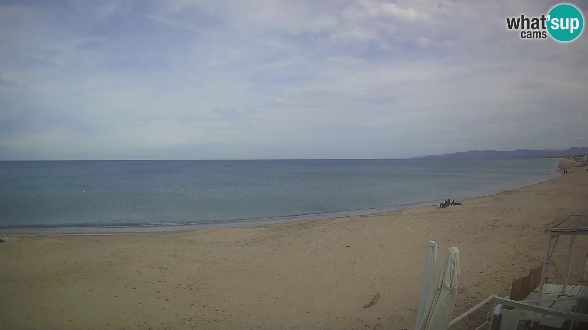 Webcam en direct Plage de Platamona – Sassari – Sardaigne – Italie