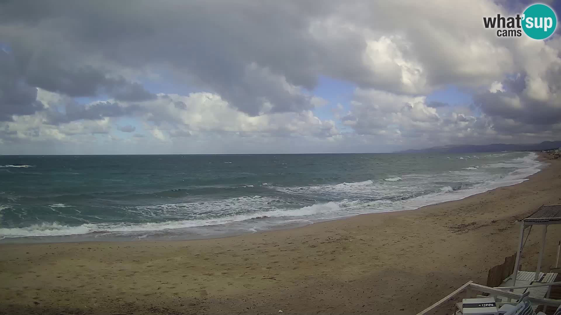 Spletna kamera v živo plaža Platamona – Sassari – Sardinija – Italija