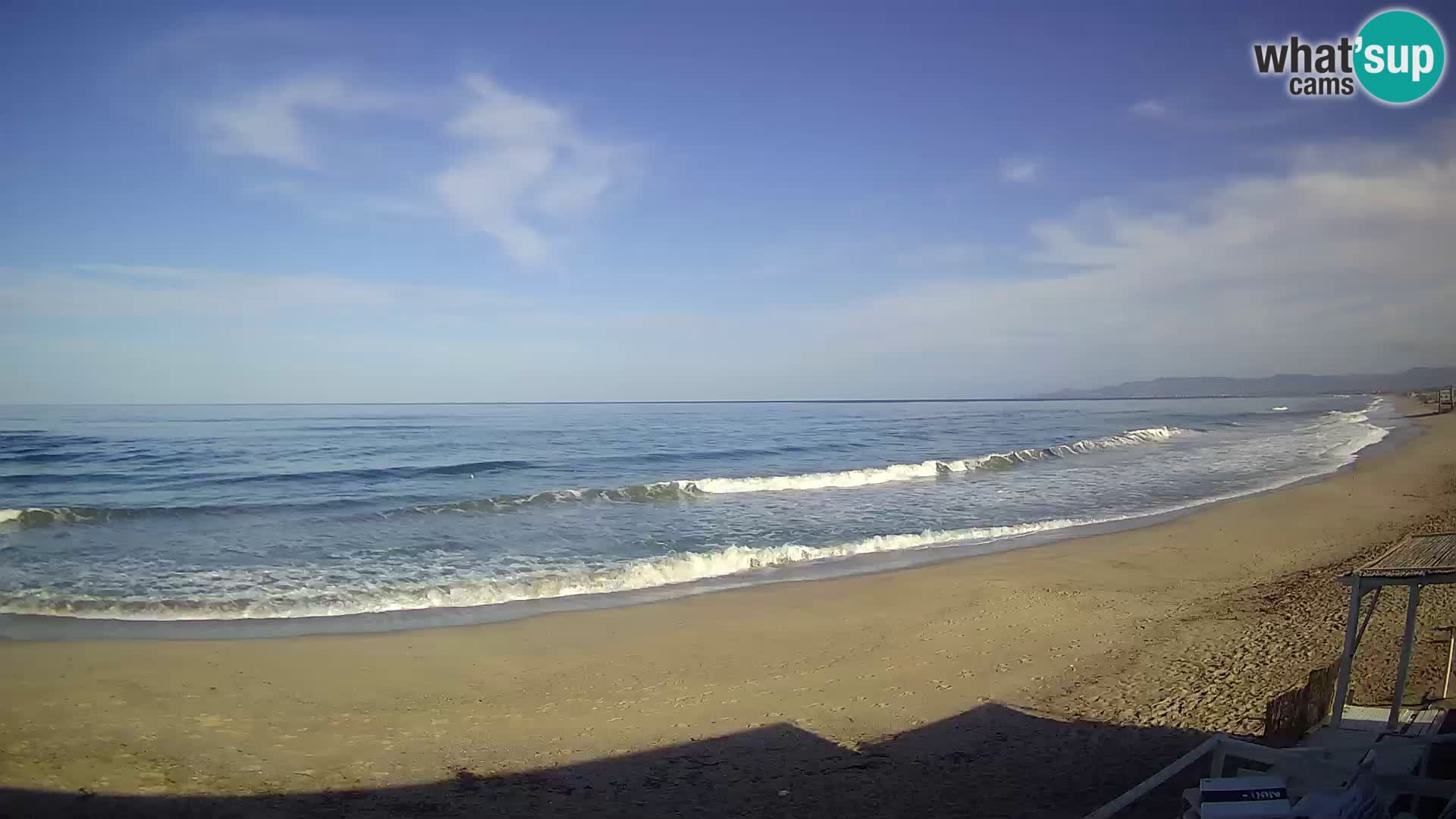 Webcam en direct Plage de Platamona – Sassari – Sardaigne – Italie