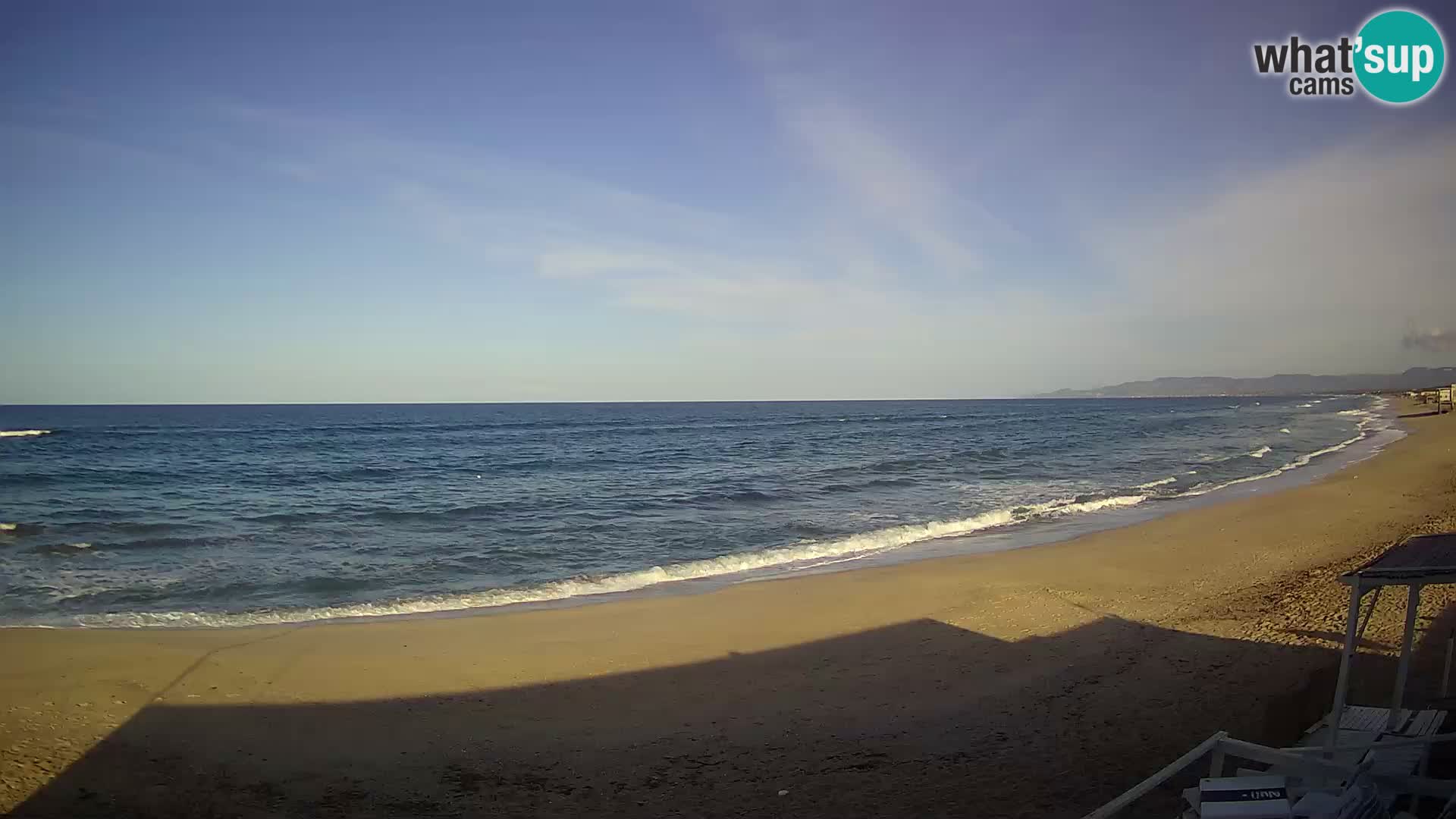 Spletna kamera v živo plaža Platamona – Sassari – Sardinija – Italija