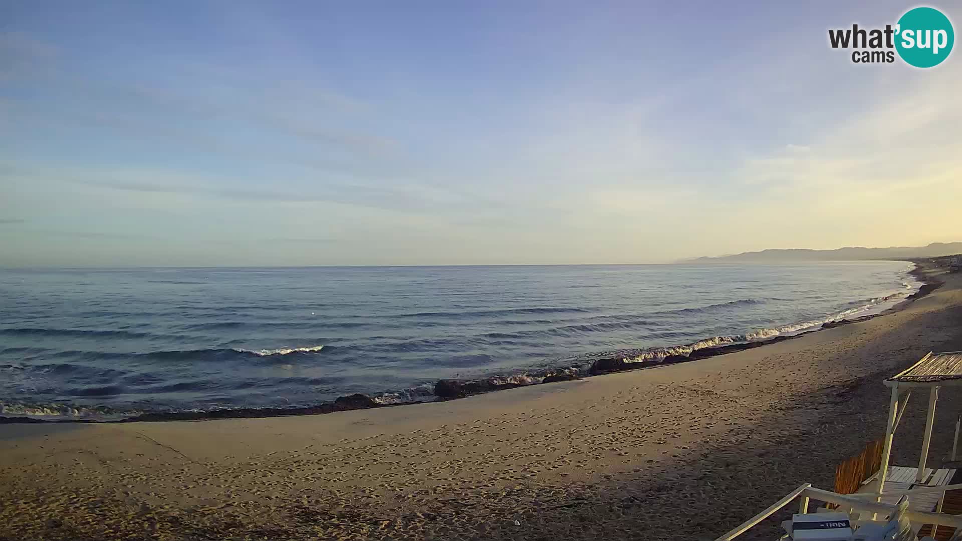 Webcam en direct Plage de Platamona – Sassari – Sardaigne – Italie