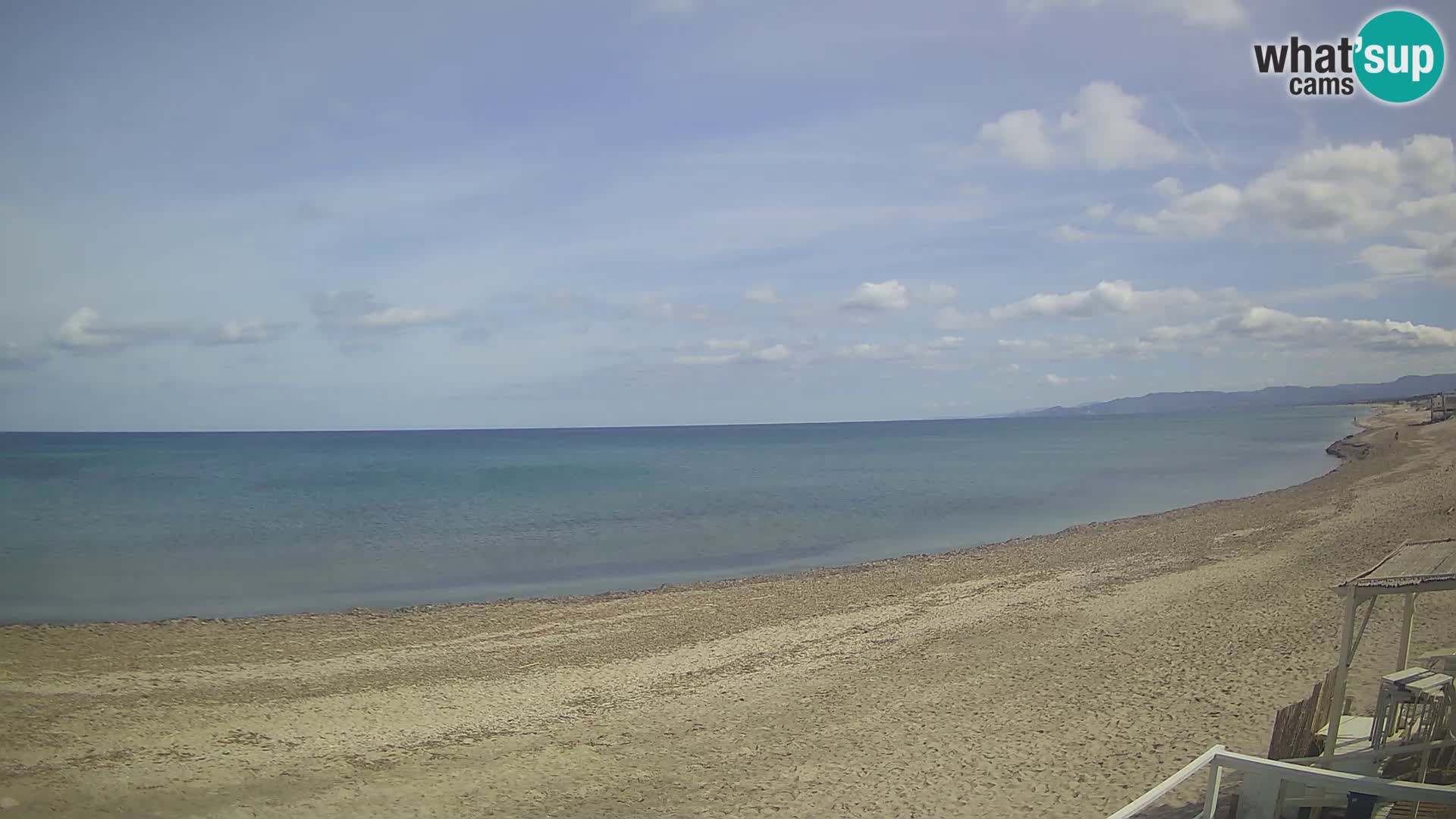 Spletna kamera v živo plaža Platamona – Sassari – Sardinija – Italija