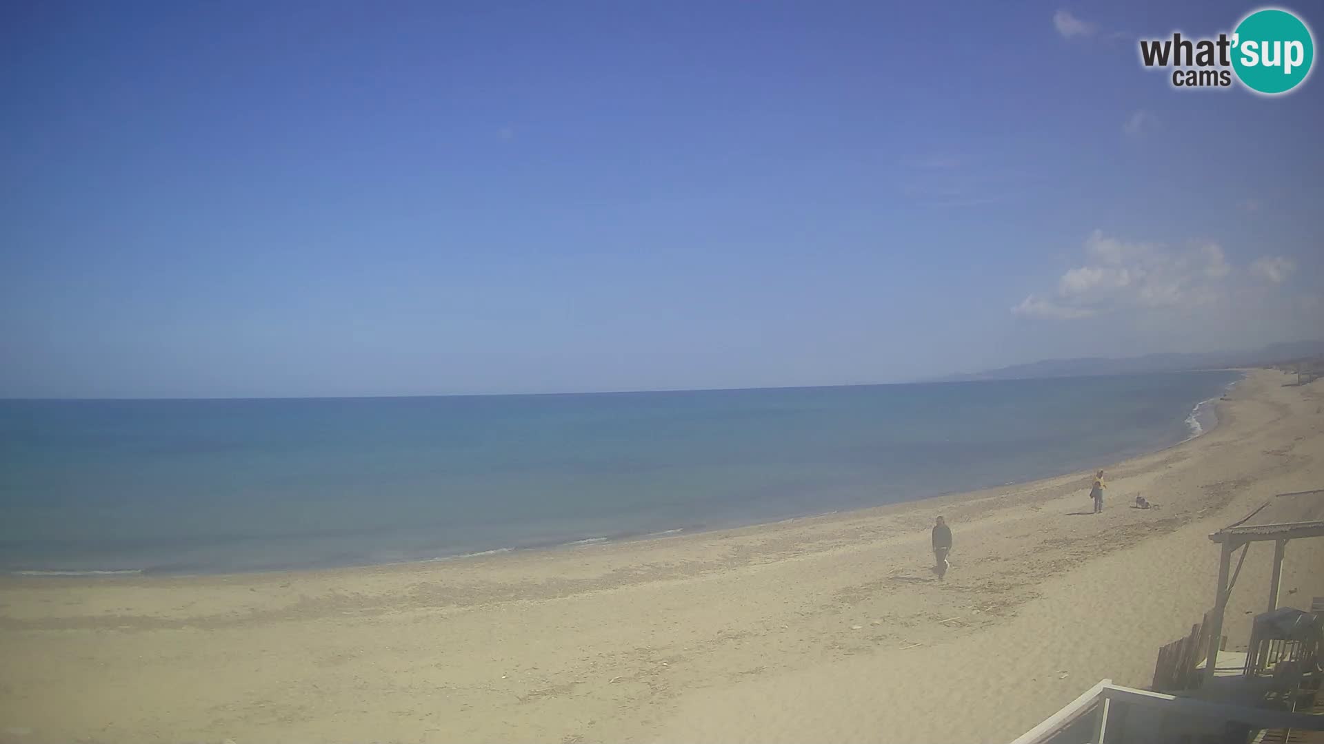 Spletna kamera v živo plaža Platamona – Sassari – Sardinija – Italija