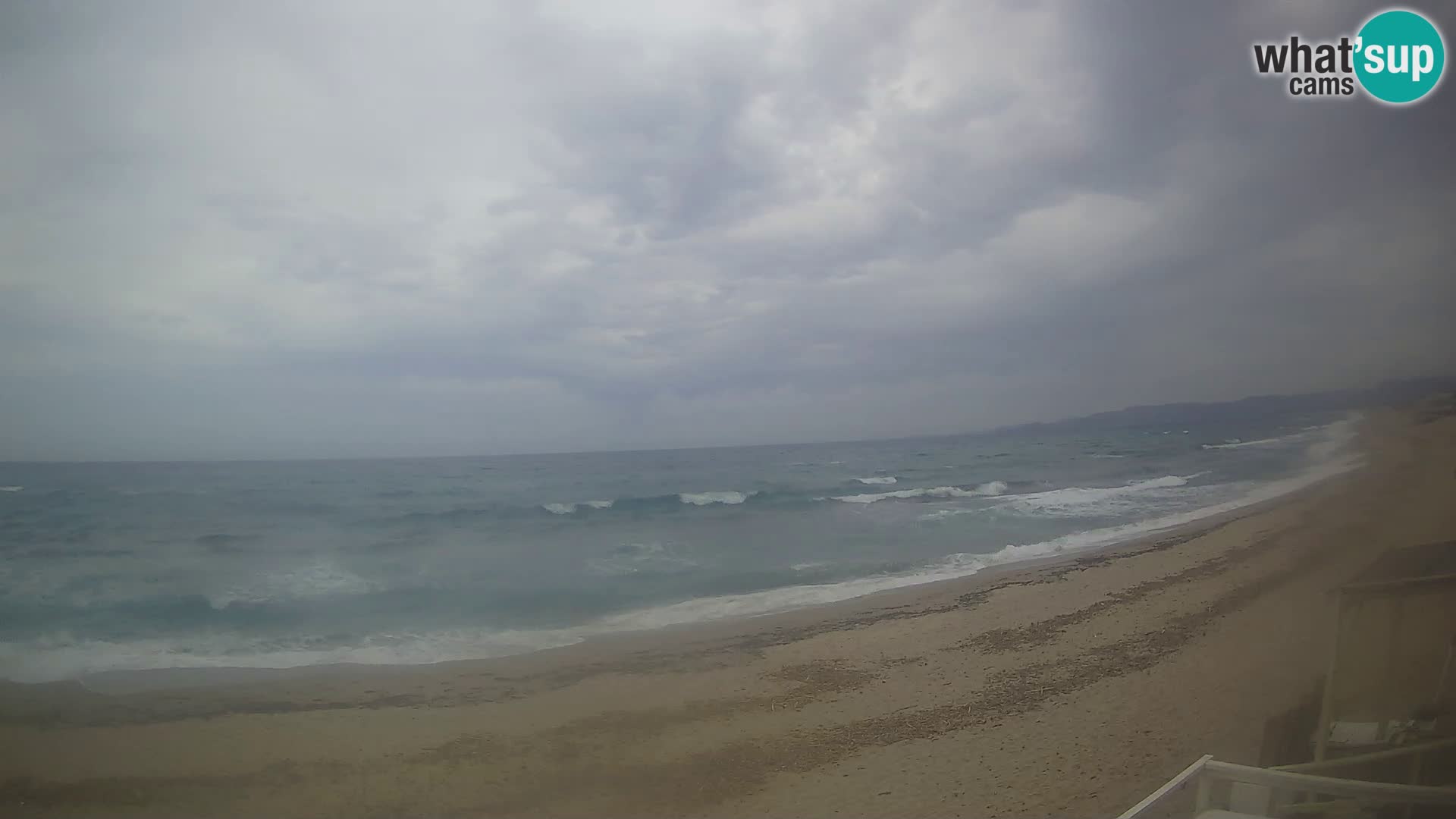 Spletna kamera v živo plaža Platamona – Sassari – Sardinija – Italija