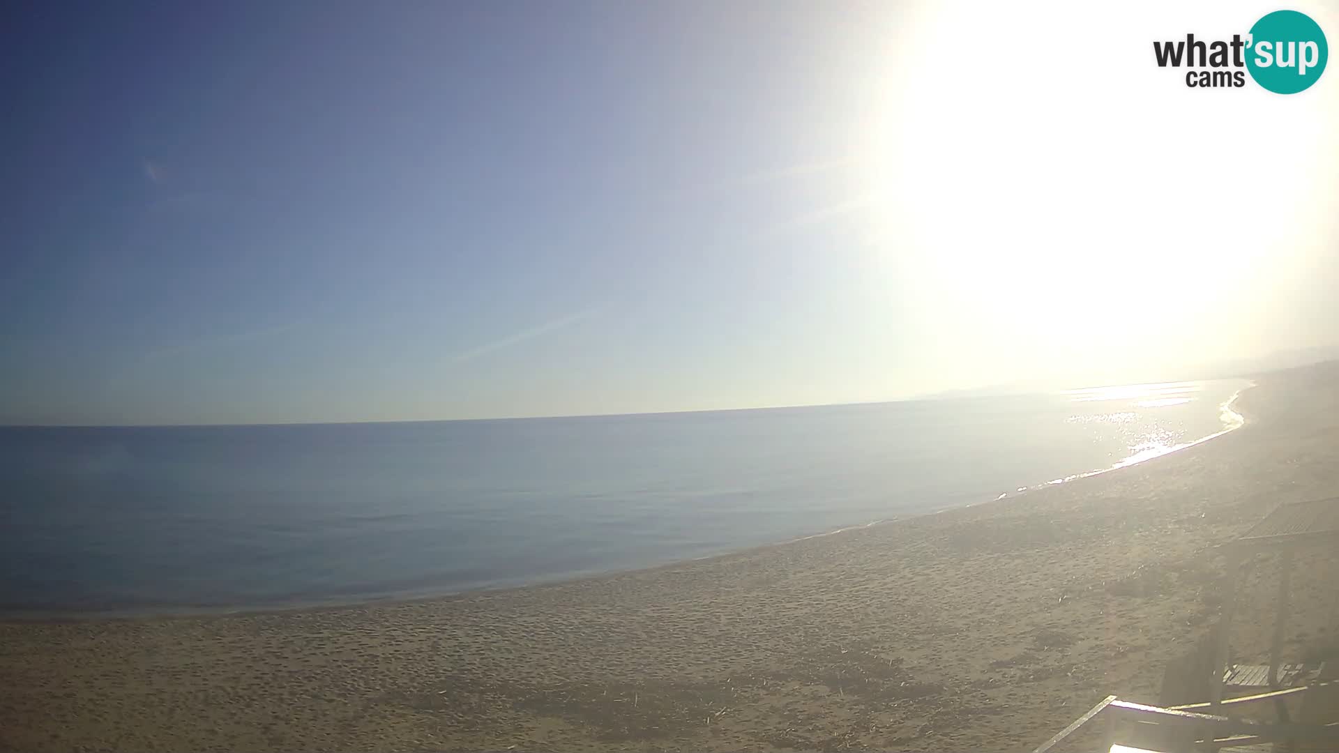 Webcam en direct Plage de Platamona – Sassari – Sardaigne – Italie