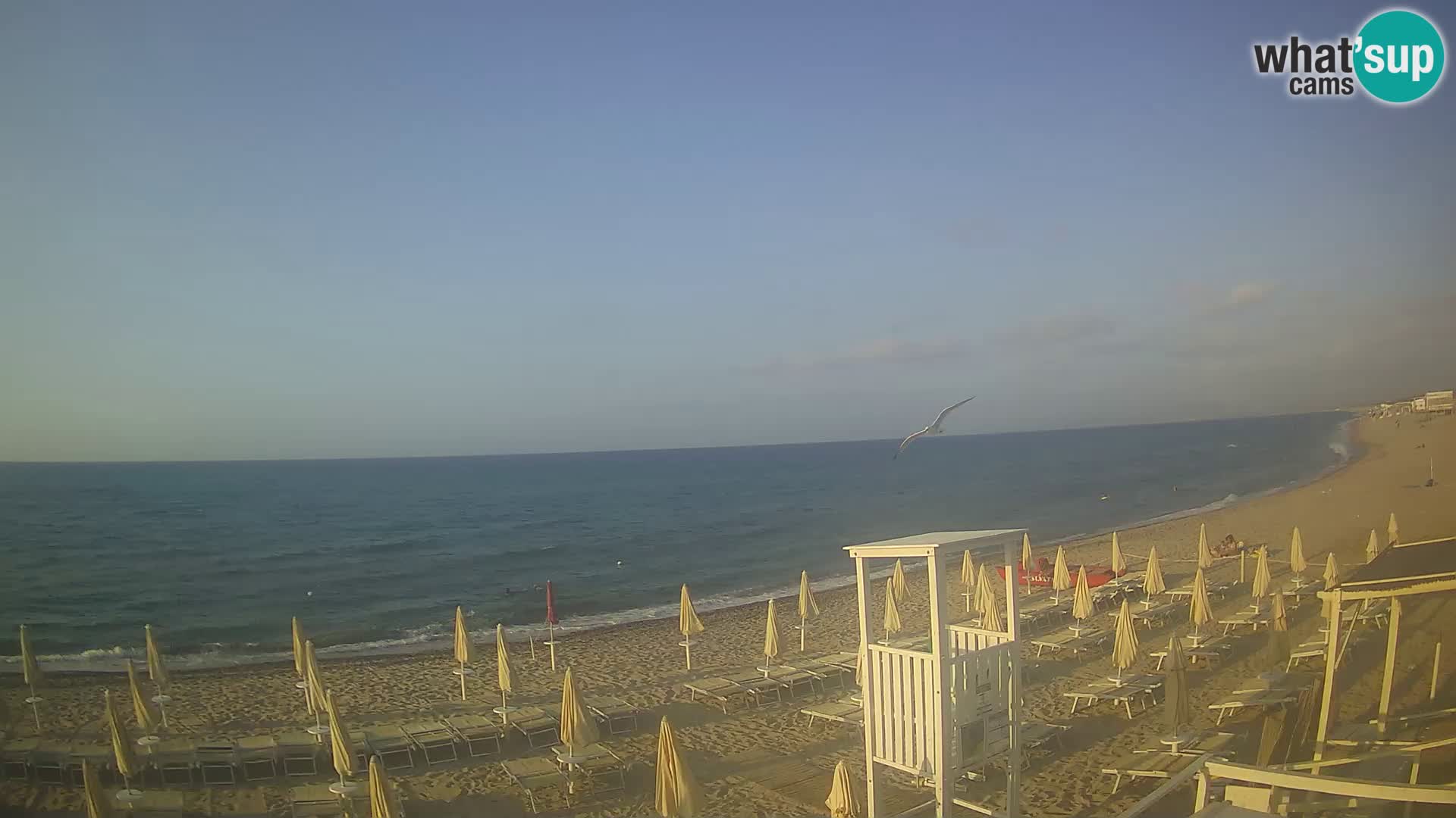 Webcam en direct Plage de Platamona – Sassari – Sardaigne – Italie