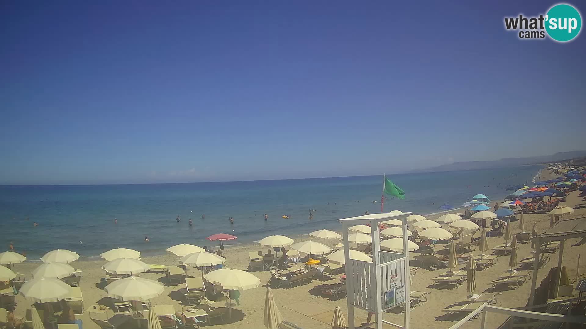 Webcam en direct Plage de Platamona – Sassari – Sardaigne – Italie