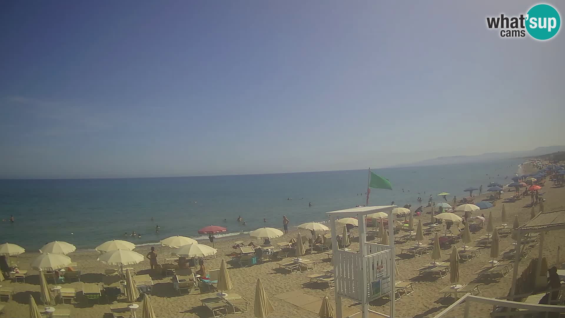 Spletna kamera v živo plaža Platamona – Sassari – Sardinija – Italija